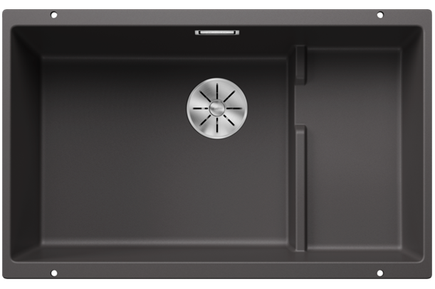 Blanco Subline 700-U level steelframe Rock grey.png