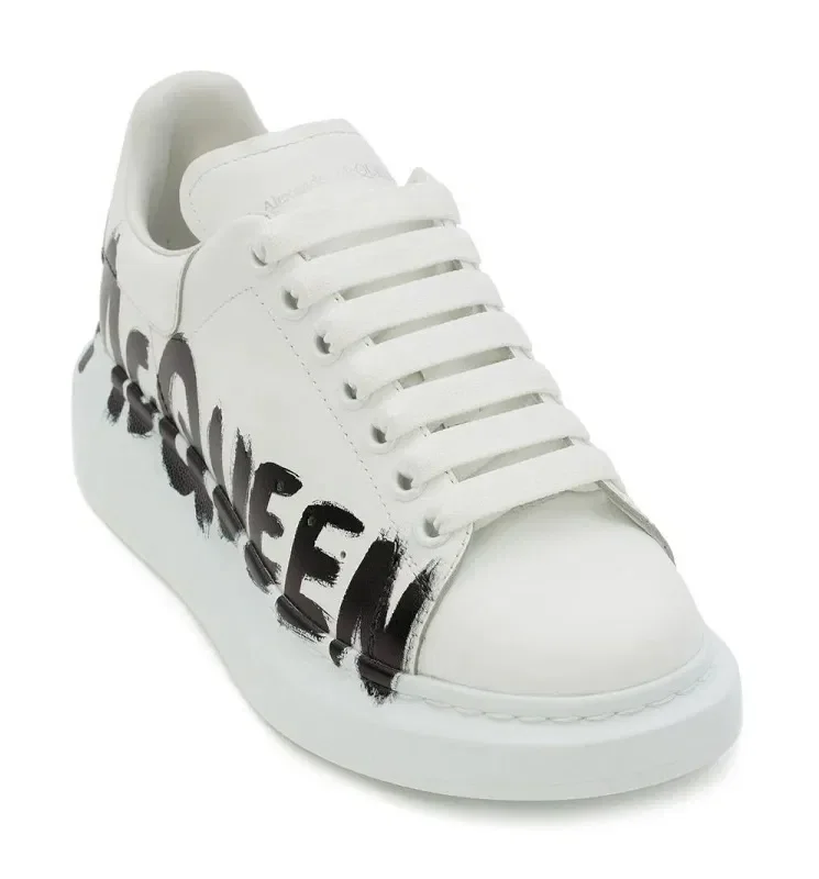 Alexander McQueen Side Logo White