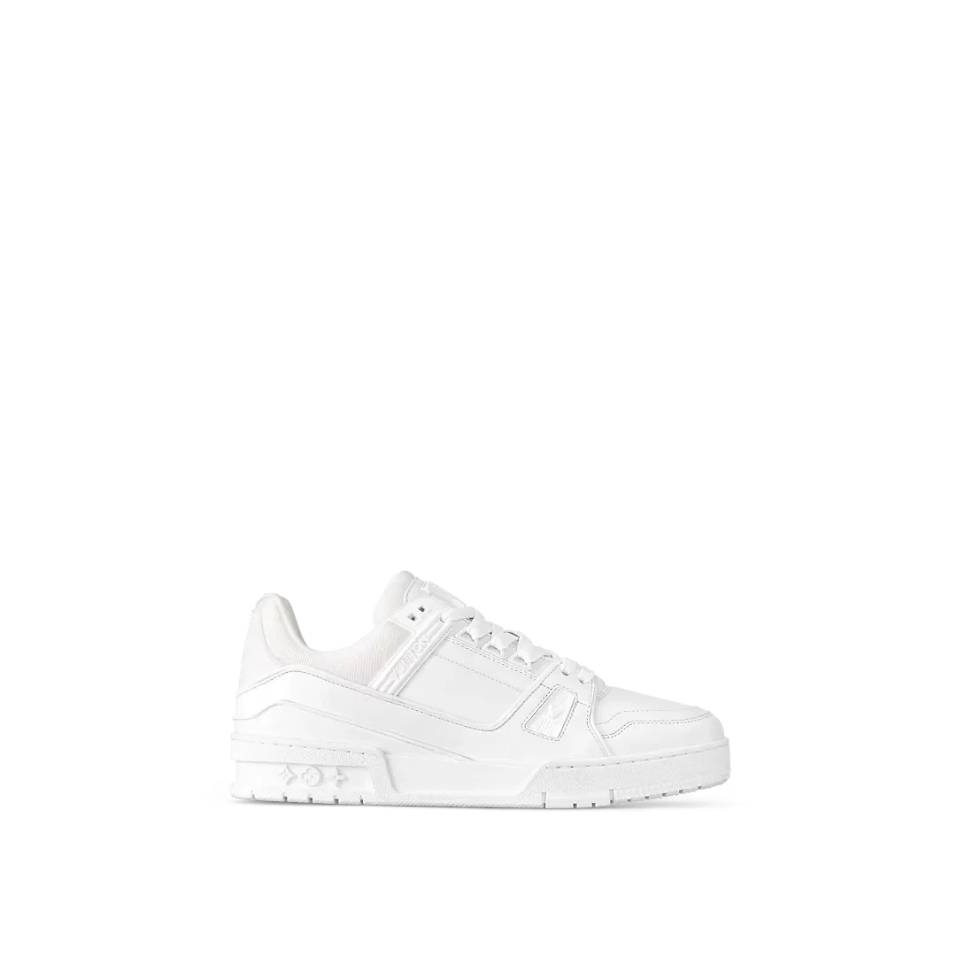 LV Trainer Sneaker White