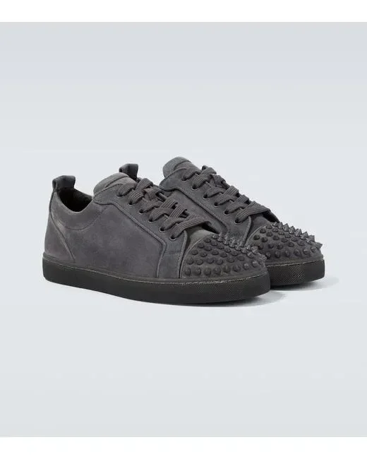 Christian Louboutin men's grey sneakers