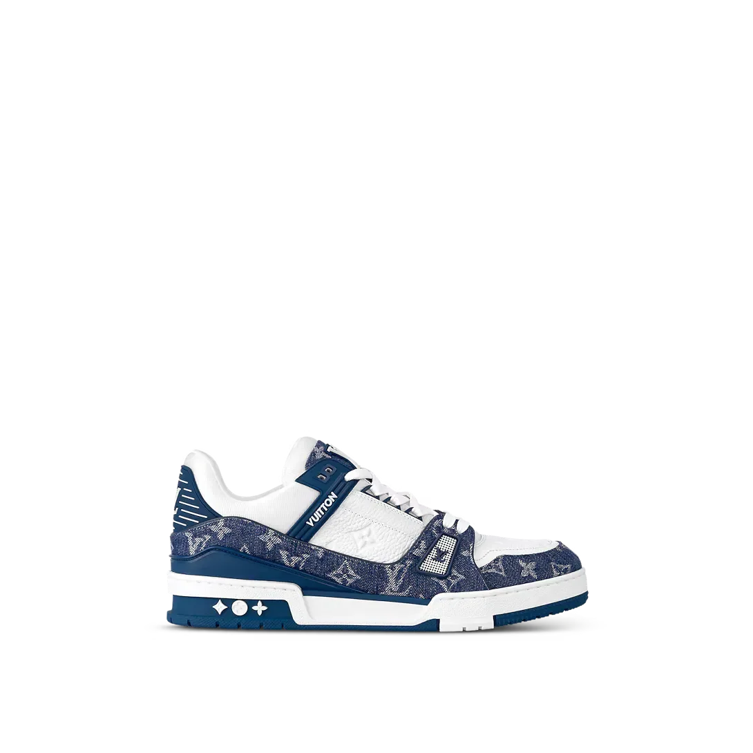 LV Trainer Sneaker Blue
