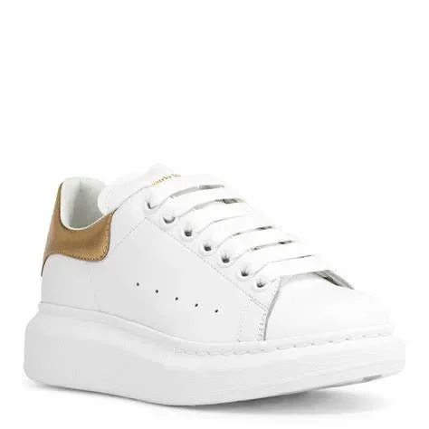 Alexander McQueen Light Gold White