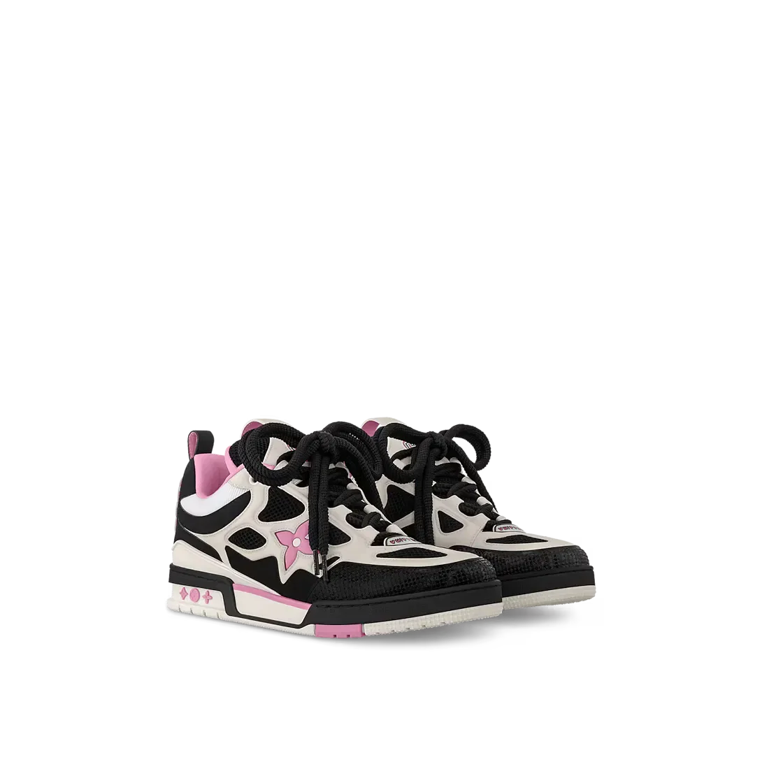 LV Skate Sneaker White and Pink