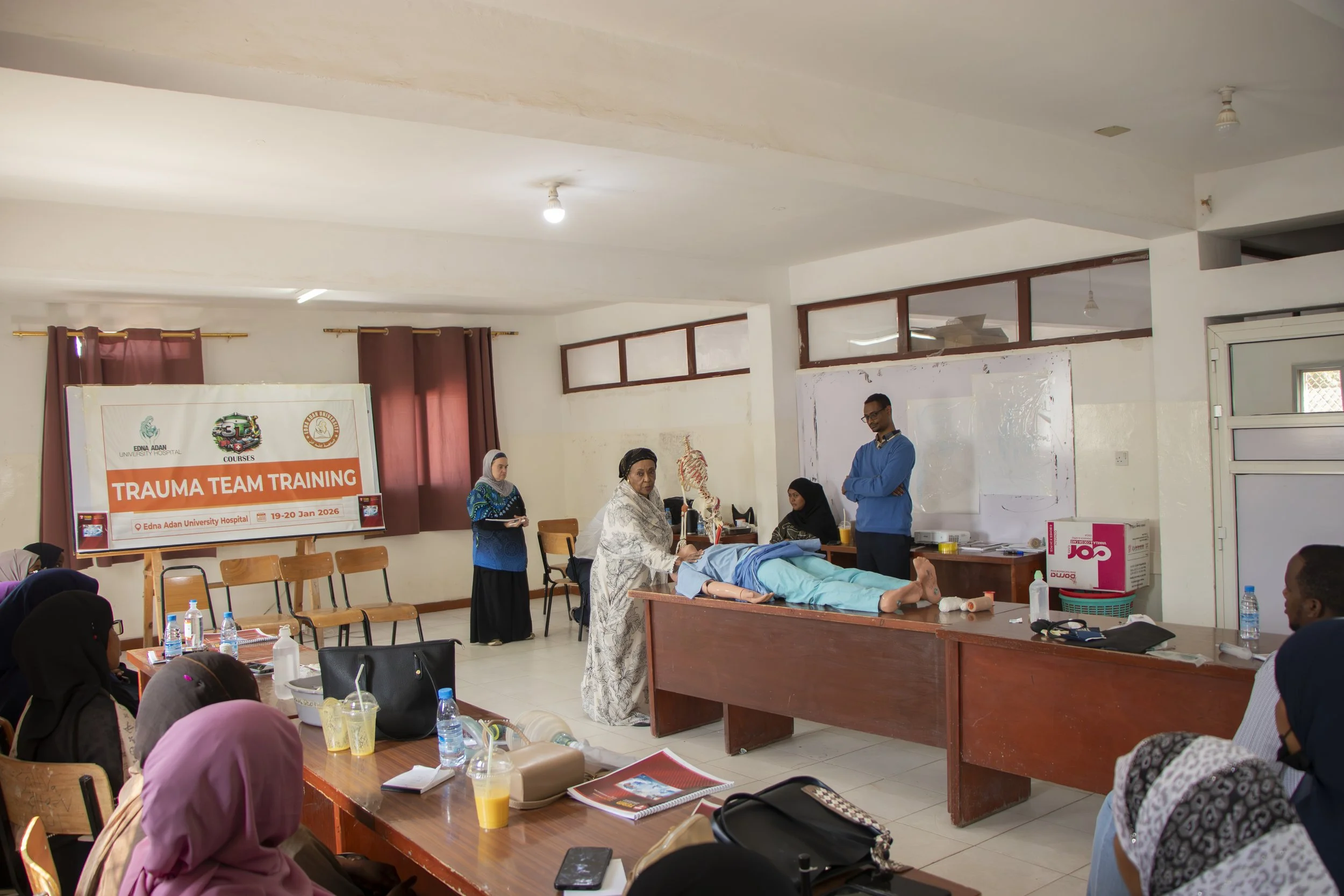 Edna teaching trauma training.JPG