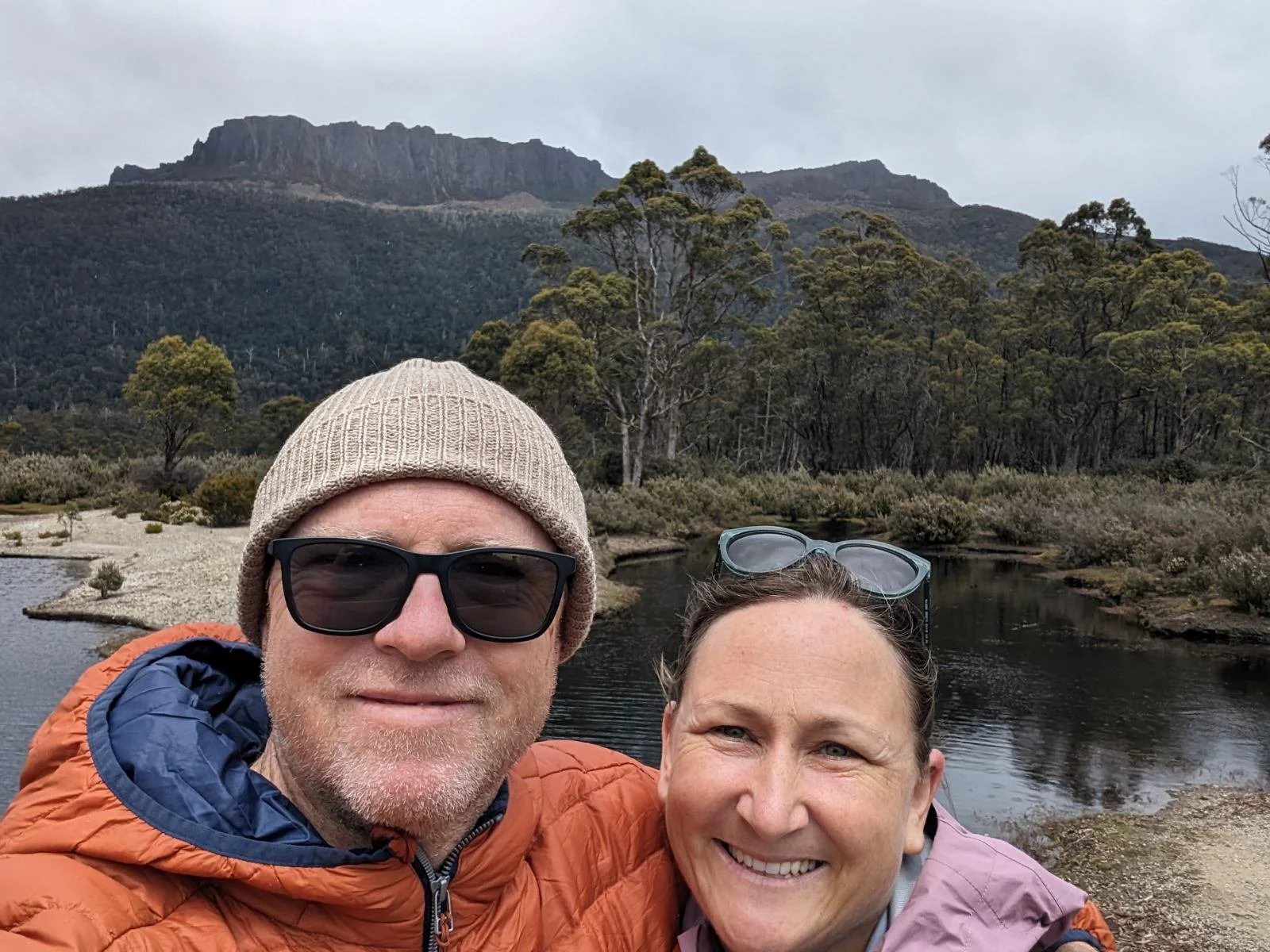 	
A picture of Bill and Jo who are content creators currently travelling full time.