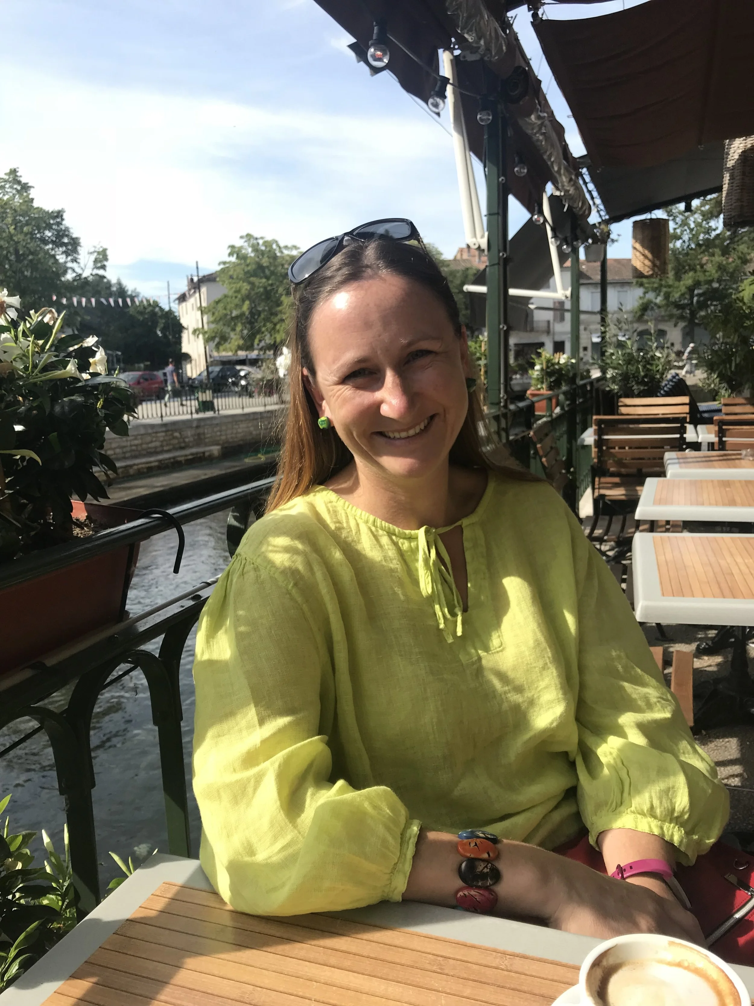 A picture of Jo who is part Bill and Jo who are content creators currently travelling full time.