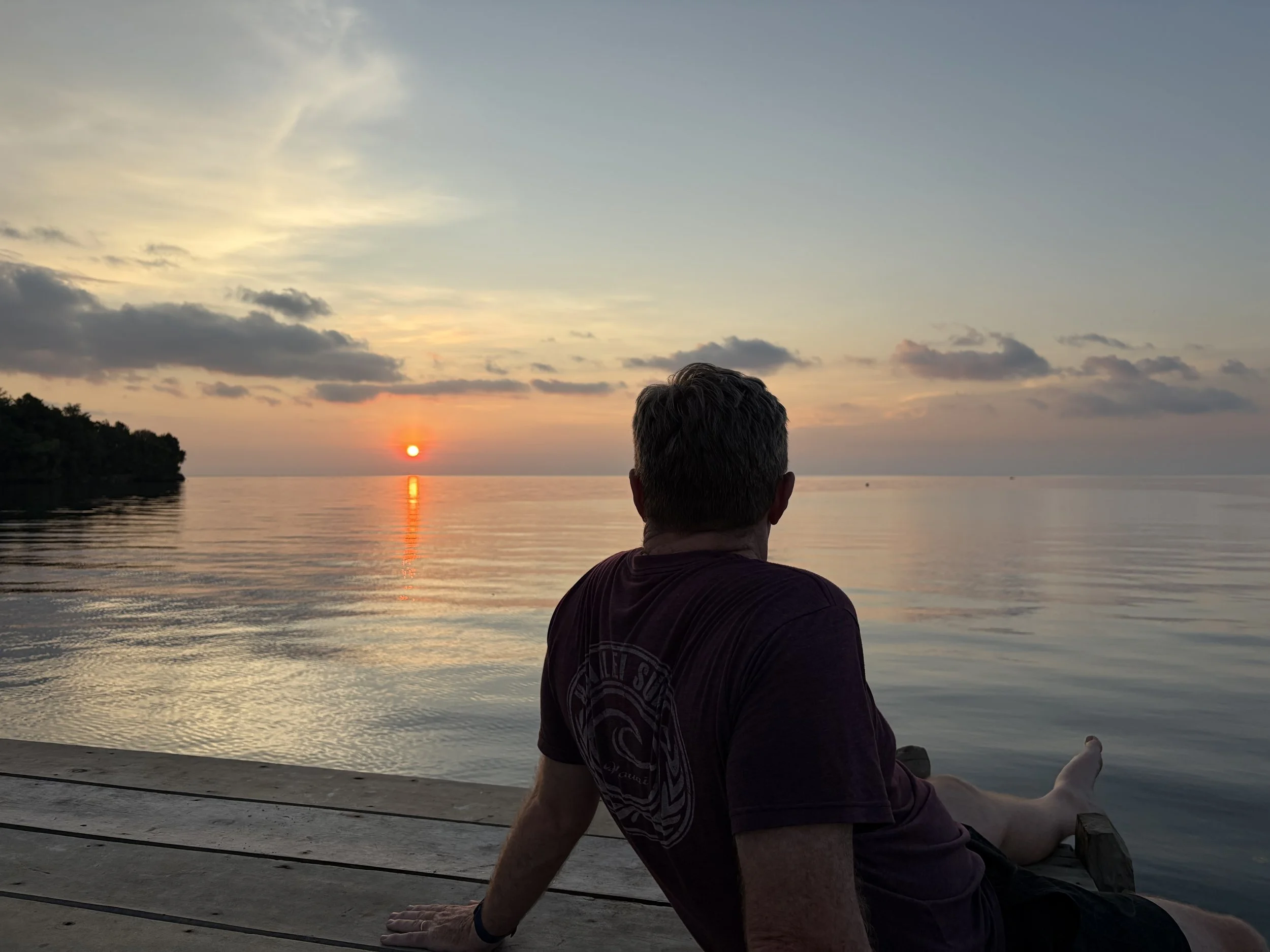 Sunset in Togean Islands