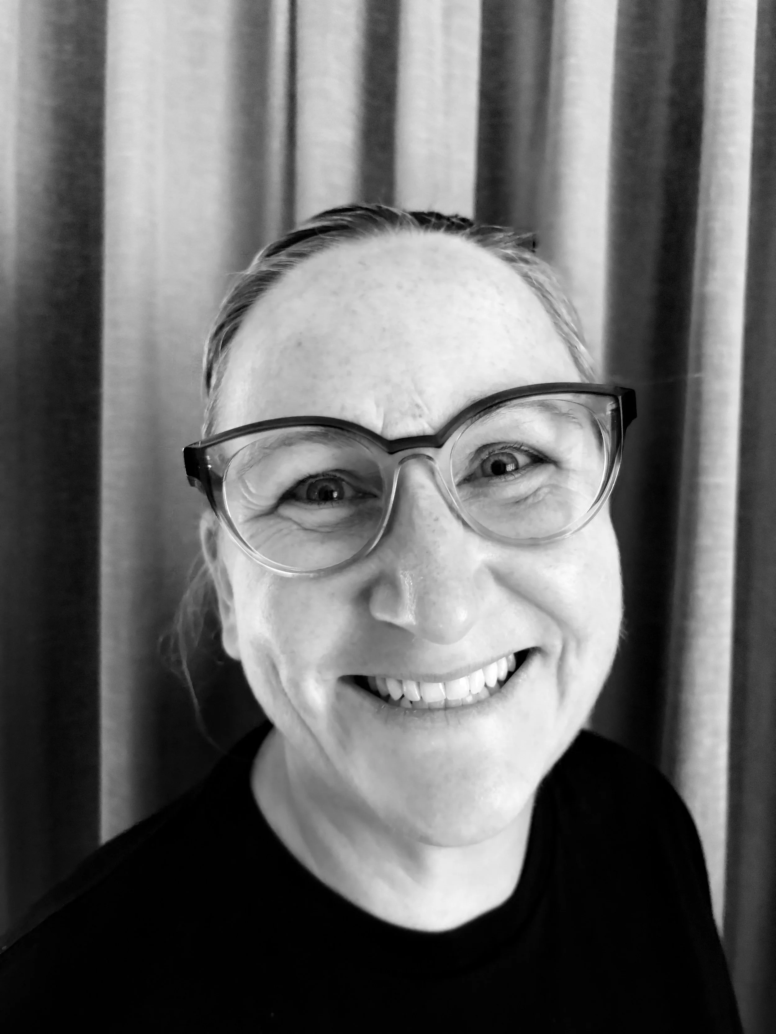 A picture of Jo who is part Bill and Jo who are content creators currently travelling full time.