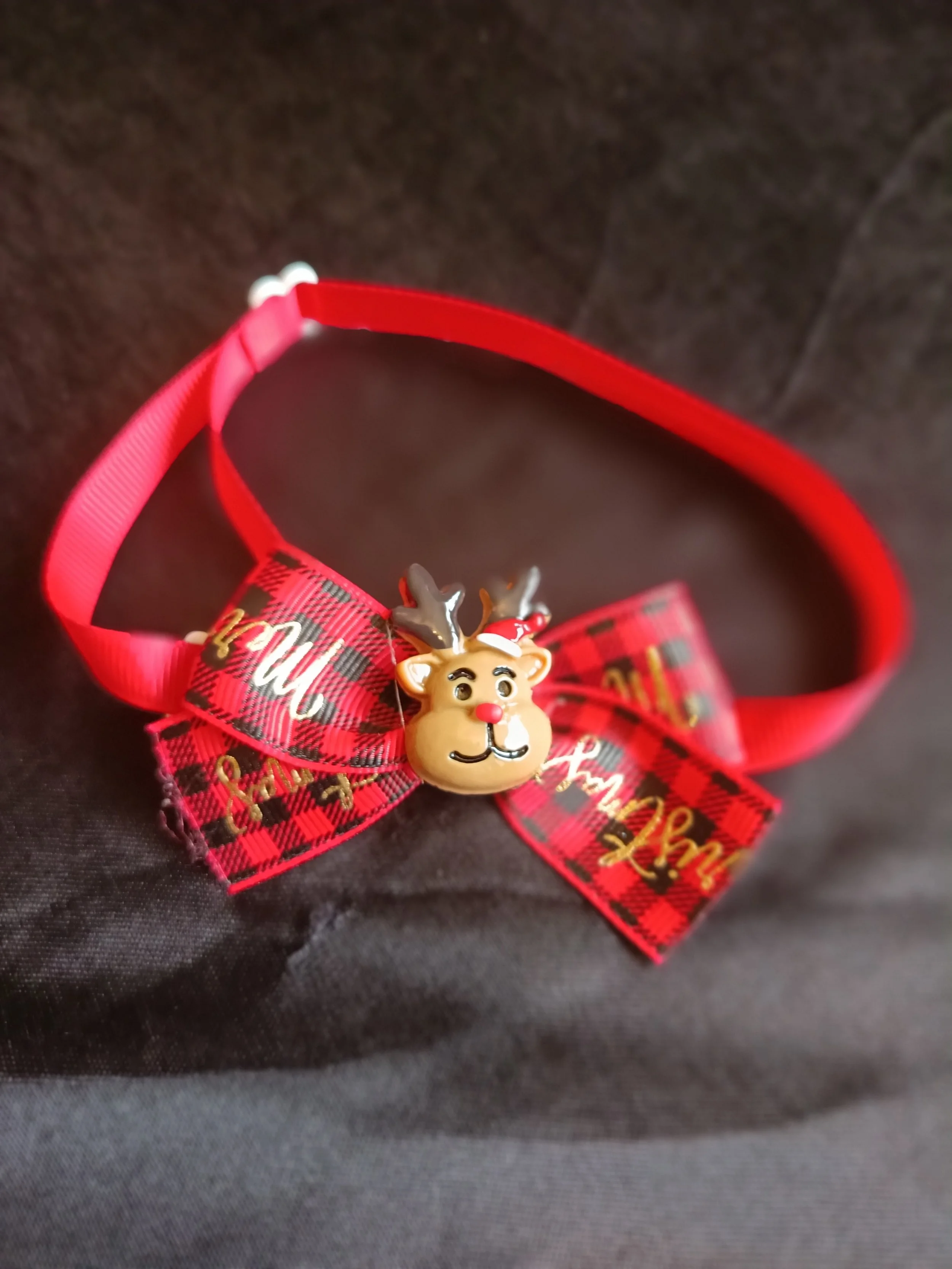 Glow-More Christmas Bow Collars