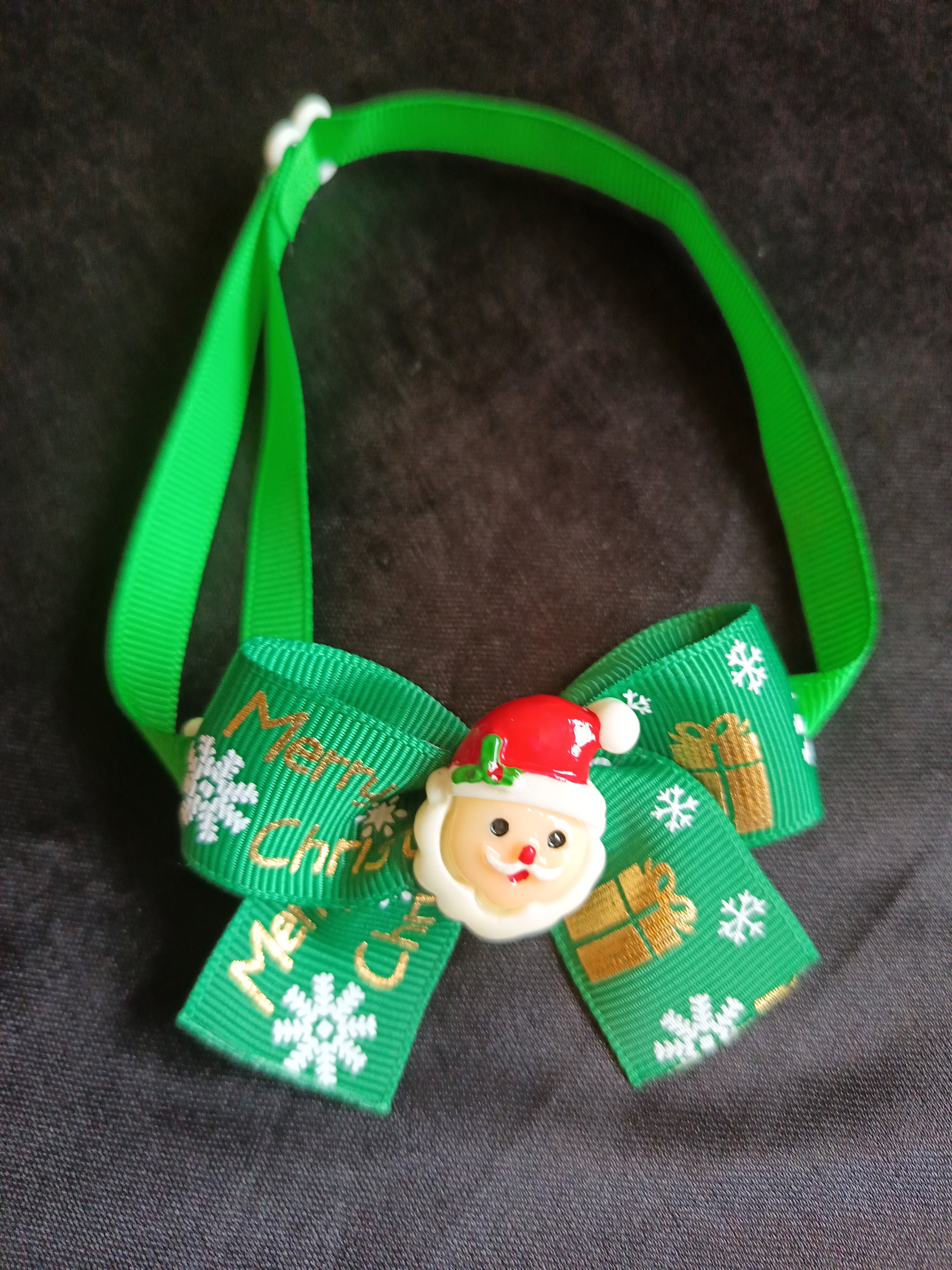 Glow-More Christmas Bow Collars
