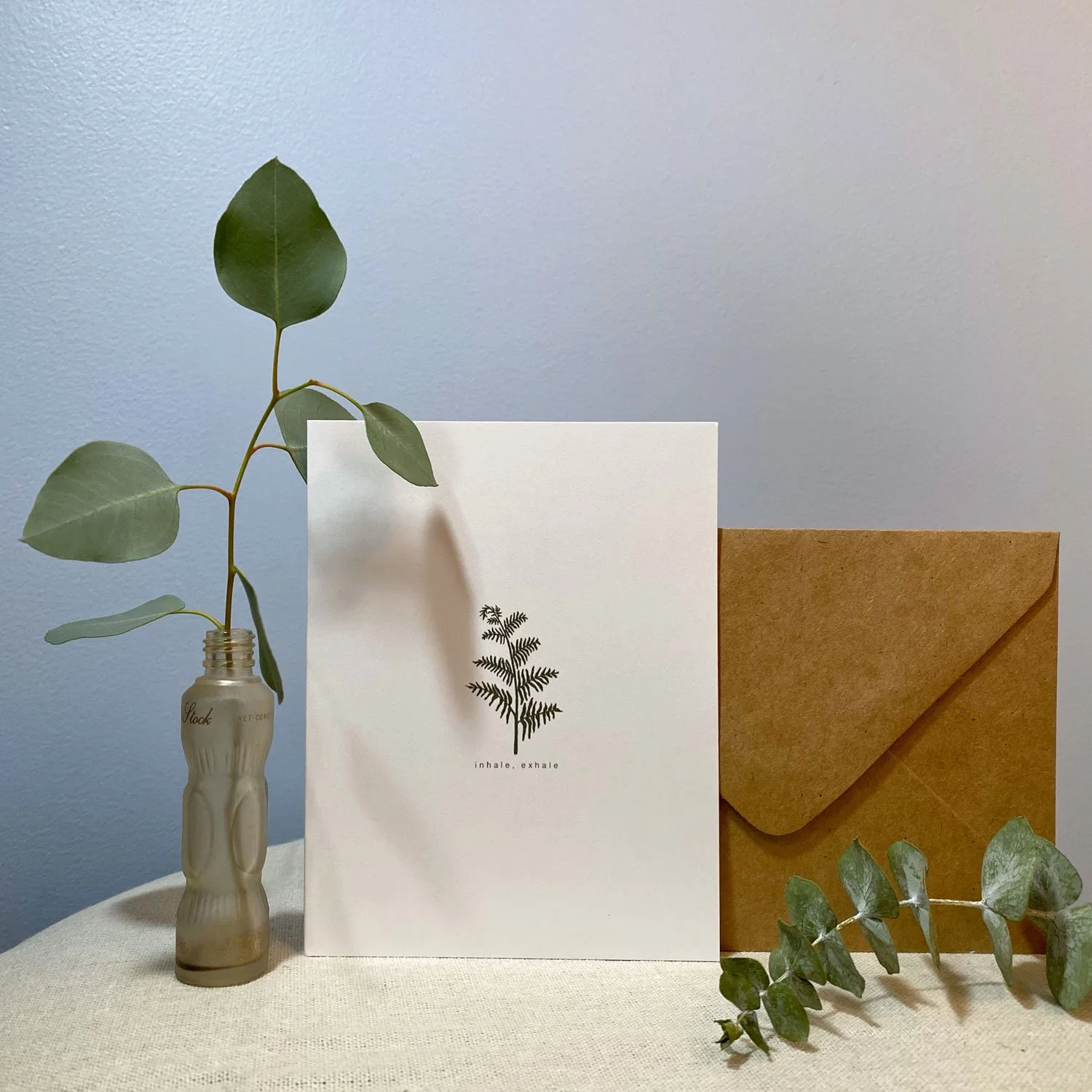 Inhale, Exhale Greeting Card Set