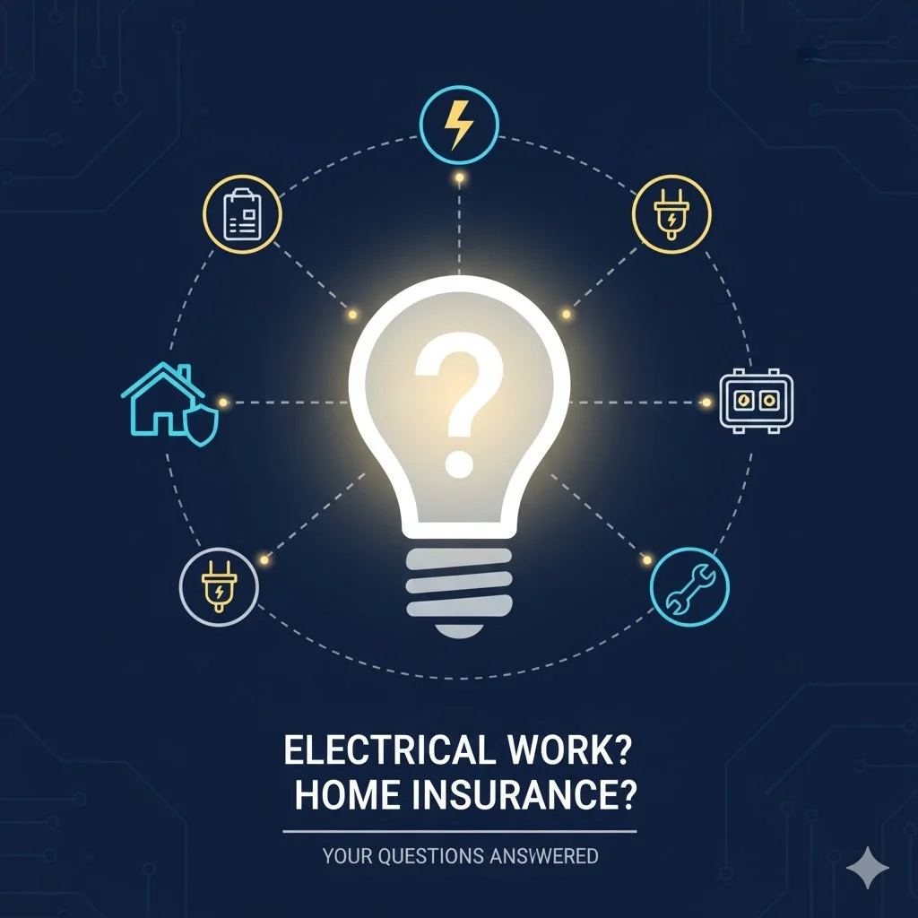💡 Power &amp; Protection: The Essential Guide to Electrical Work and Your Home Insurance Policy