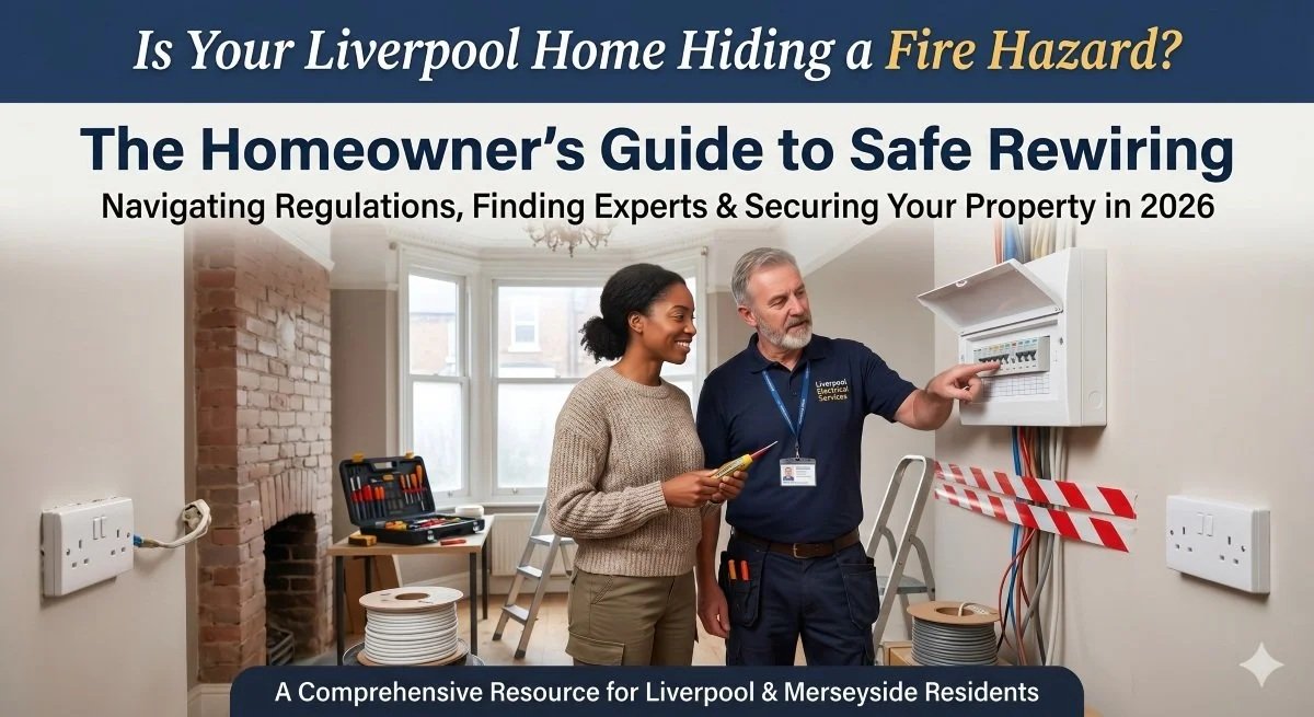 Is Your Liverpool Home Hiding a Fire Hazard? The Homeowner’s Guide to Safe Rewiring in 2026