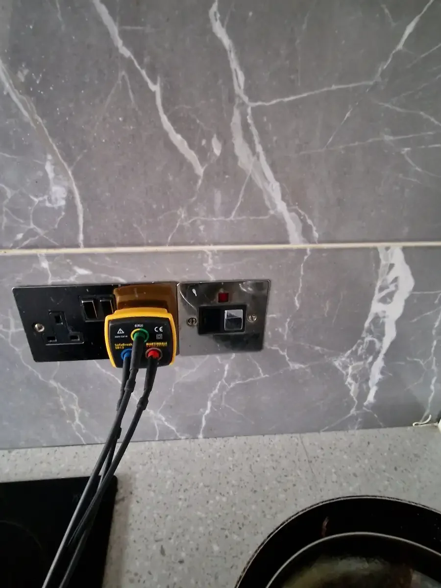 Babington's home kitchen sockets test for location high loop reading 