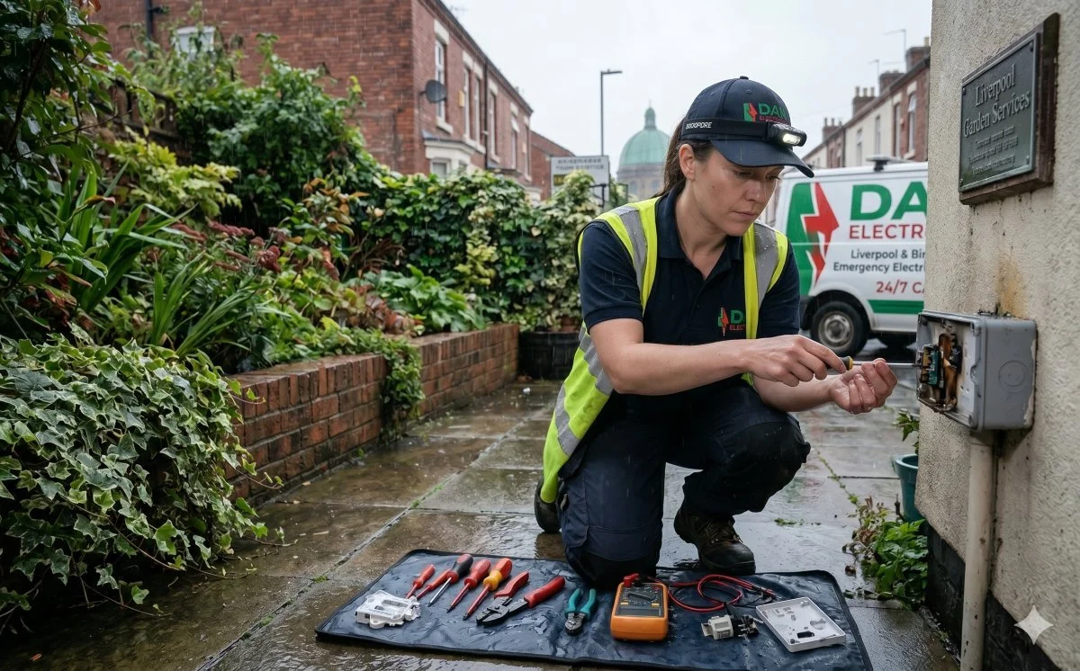replacing outside socket Liverpool