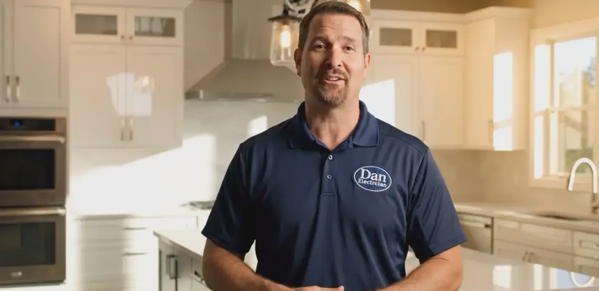 Dan Electrician engener spoke about new installed kitchen