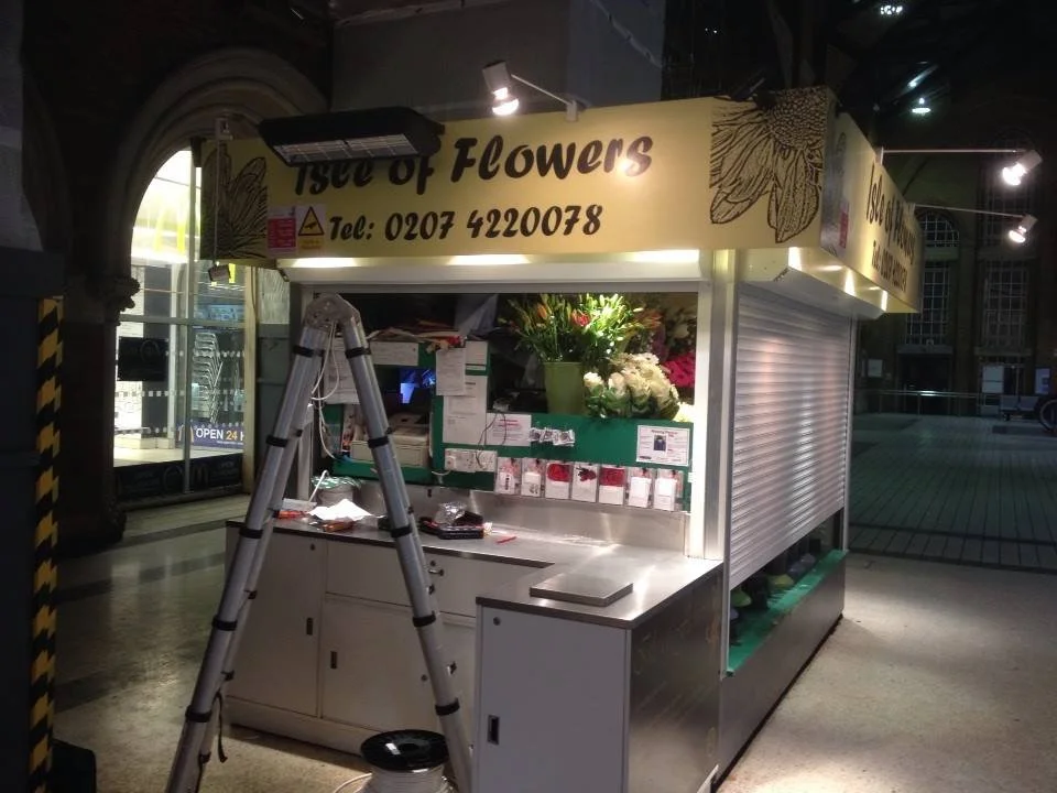 Night shift Liverpool station lights shop repair