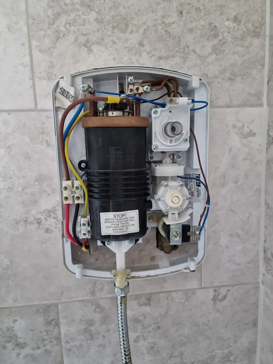 electric shower fault location, heating element faulty