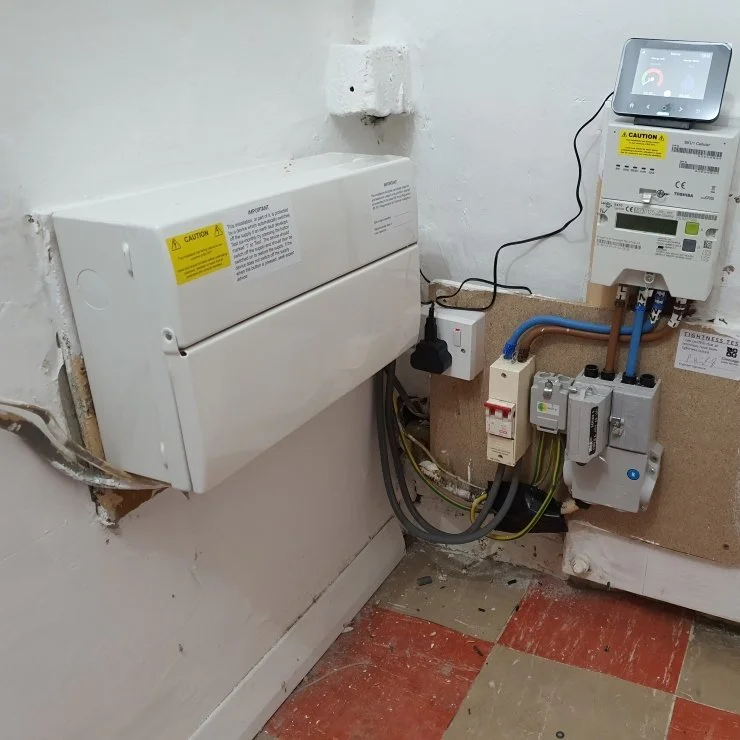 new consumer unit installed in old wiring Liverpool