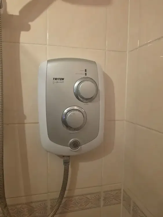 Triton shower replacement completed