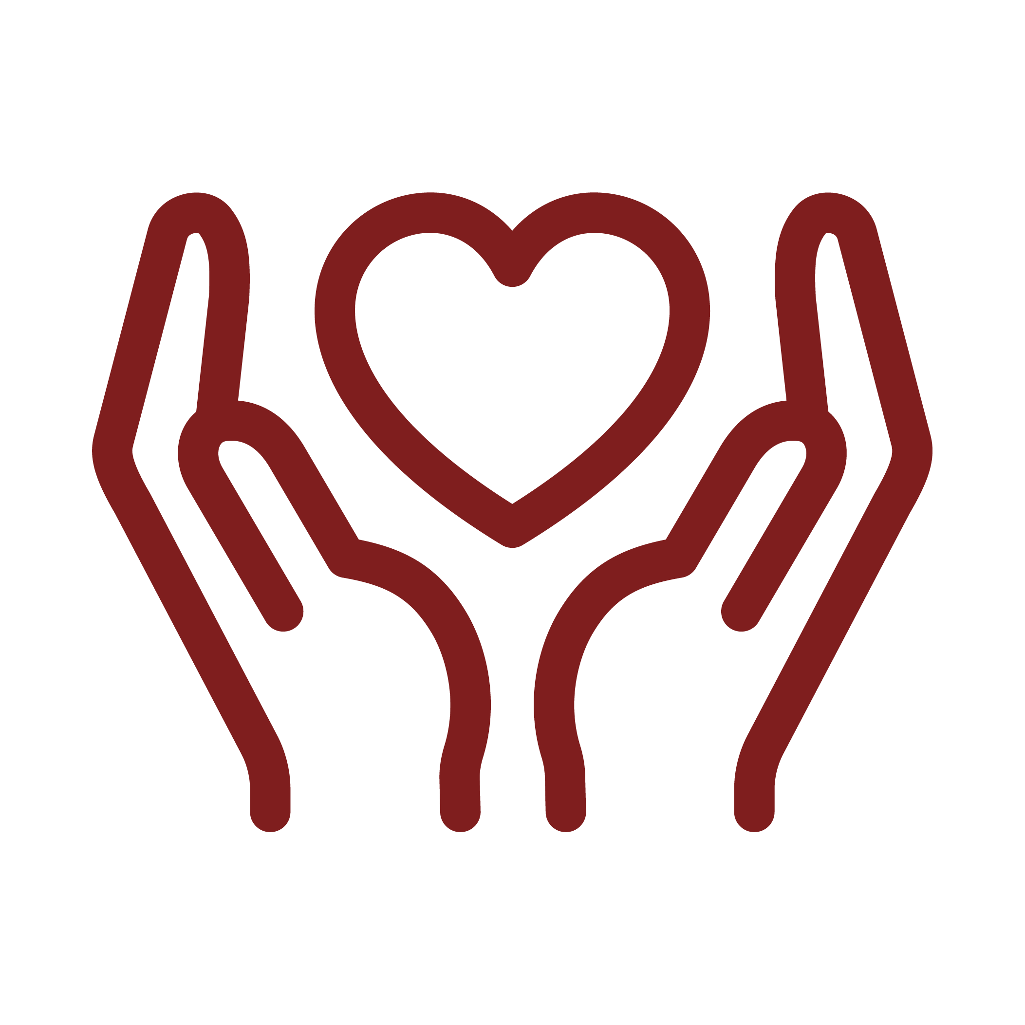 Een handpictogram.