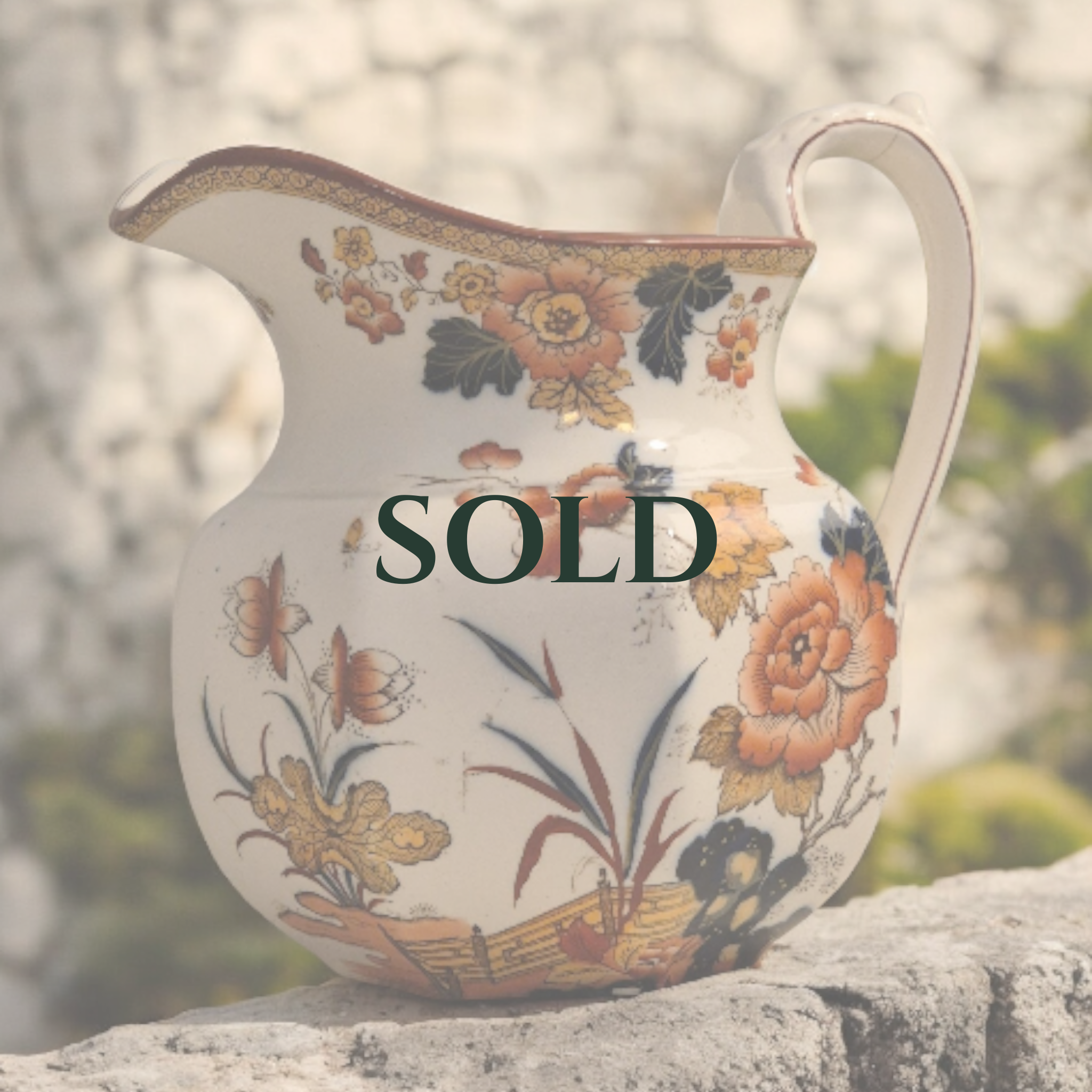 Wedgwood - Etruria- Eastern Flowers Jug