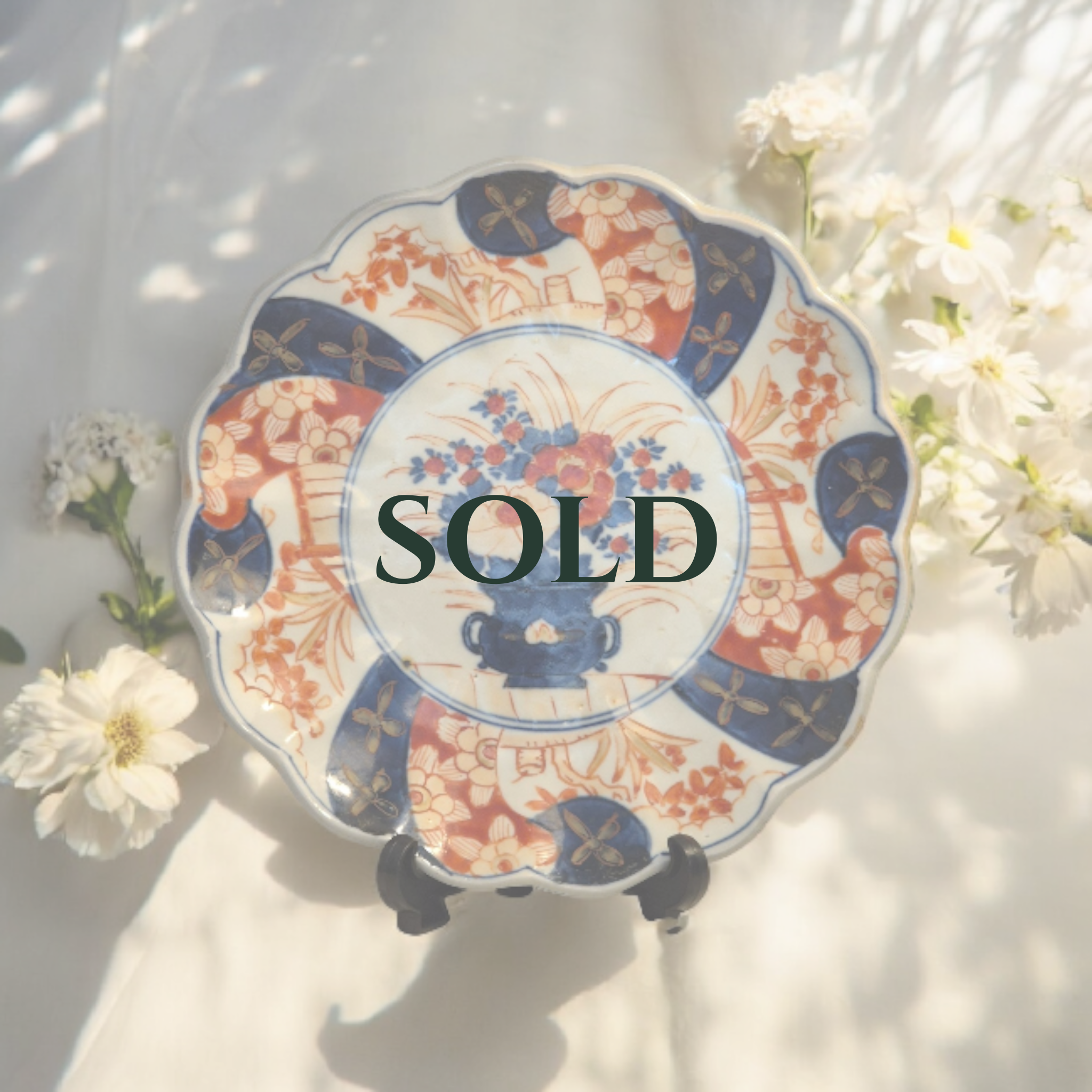 c.1840–1890's - Japanese Imari Plate – Late Edo to Early Meiji