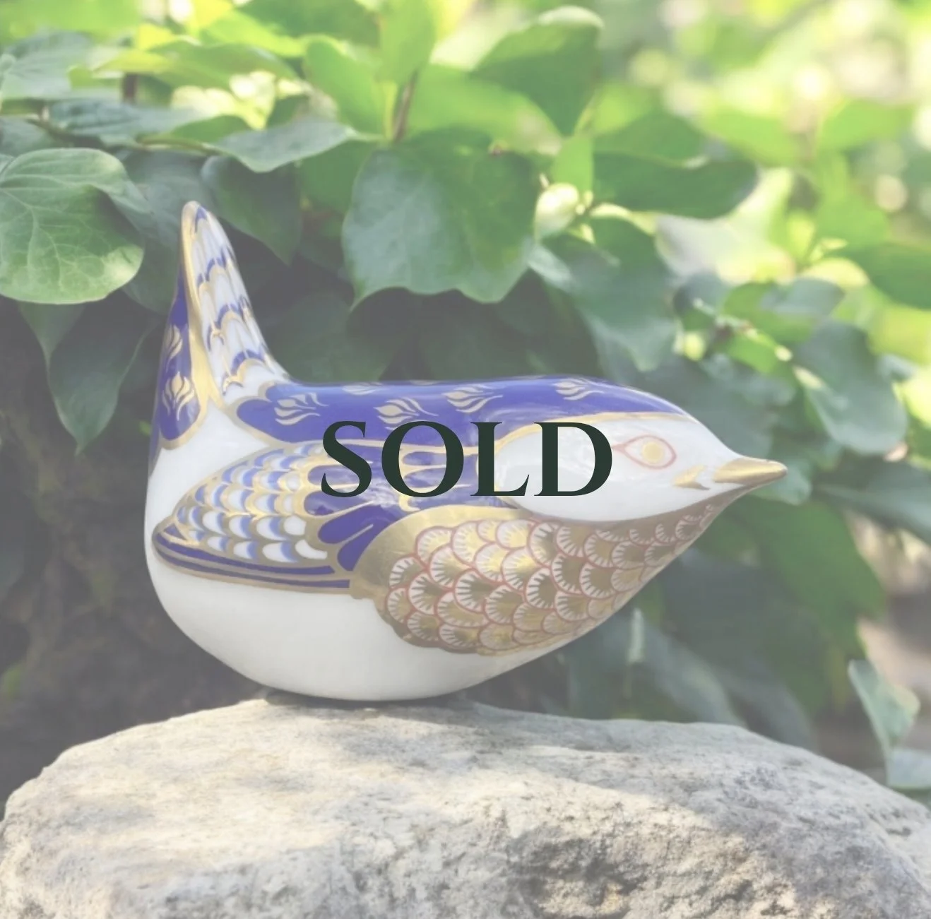 Royal Crown Derby - Wren paperweight