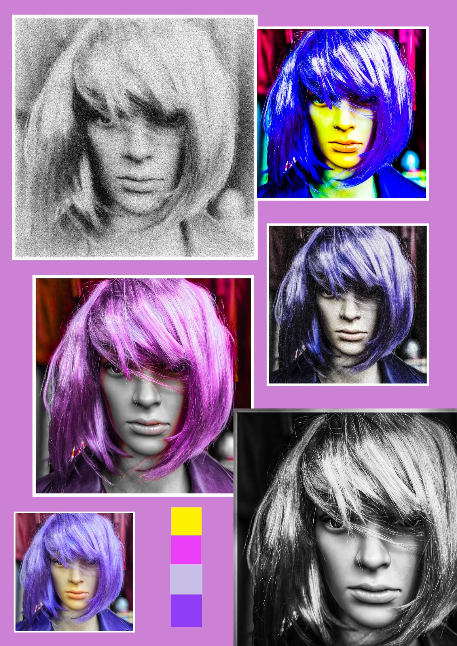 'Repetition in colour'