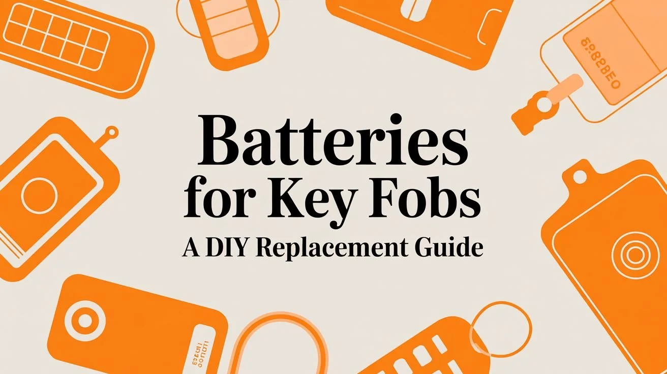 Batteries for Key Fobs A DIY Replacement Guide