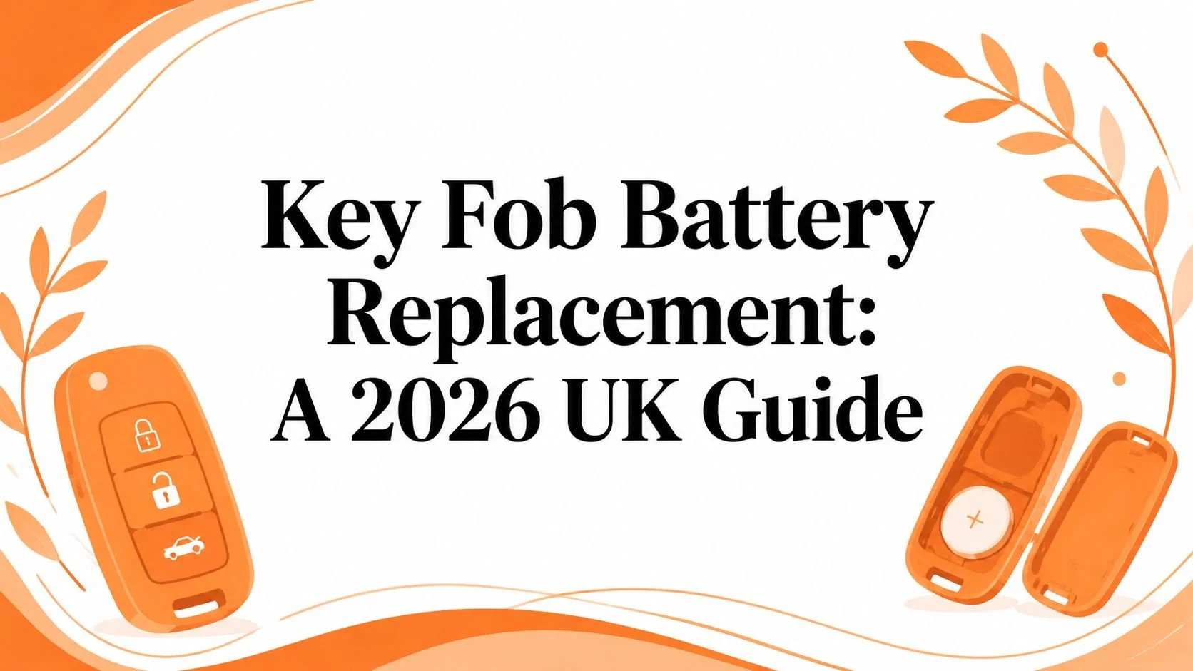 Key Fob Battery Replacement: A 2026 UK Guide