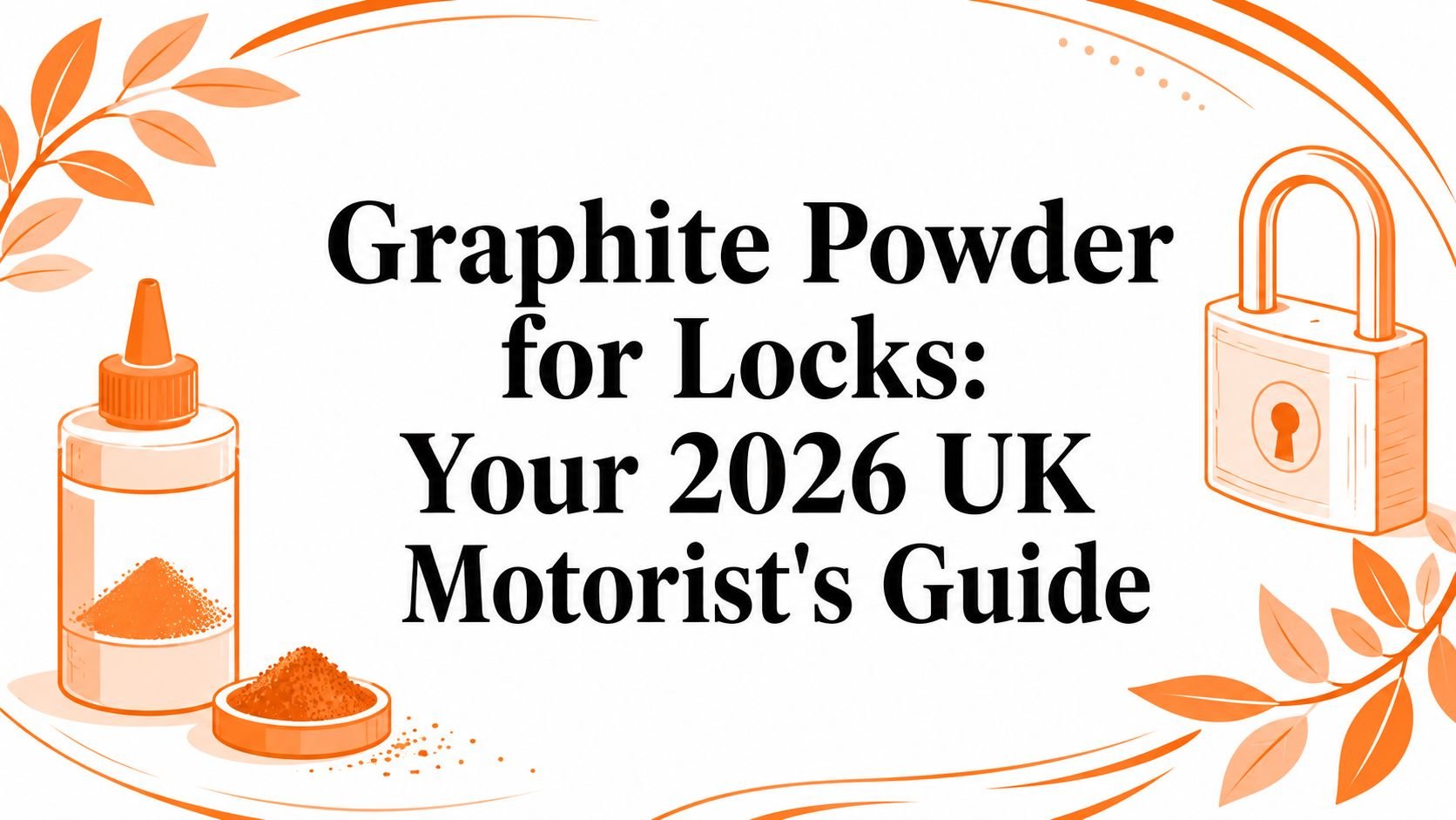 Graphite Powder for Locks: Your 2026 UK Motorist's Guide
