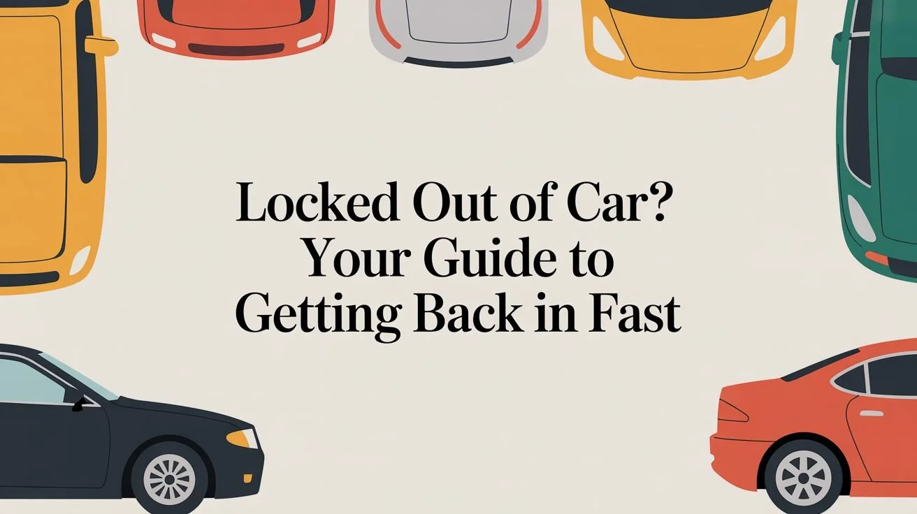 Locked Out of Car? Your Guide to Getting Back in Fast