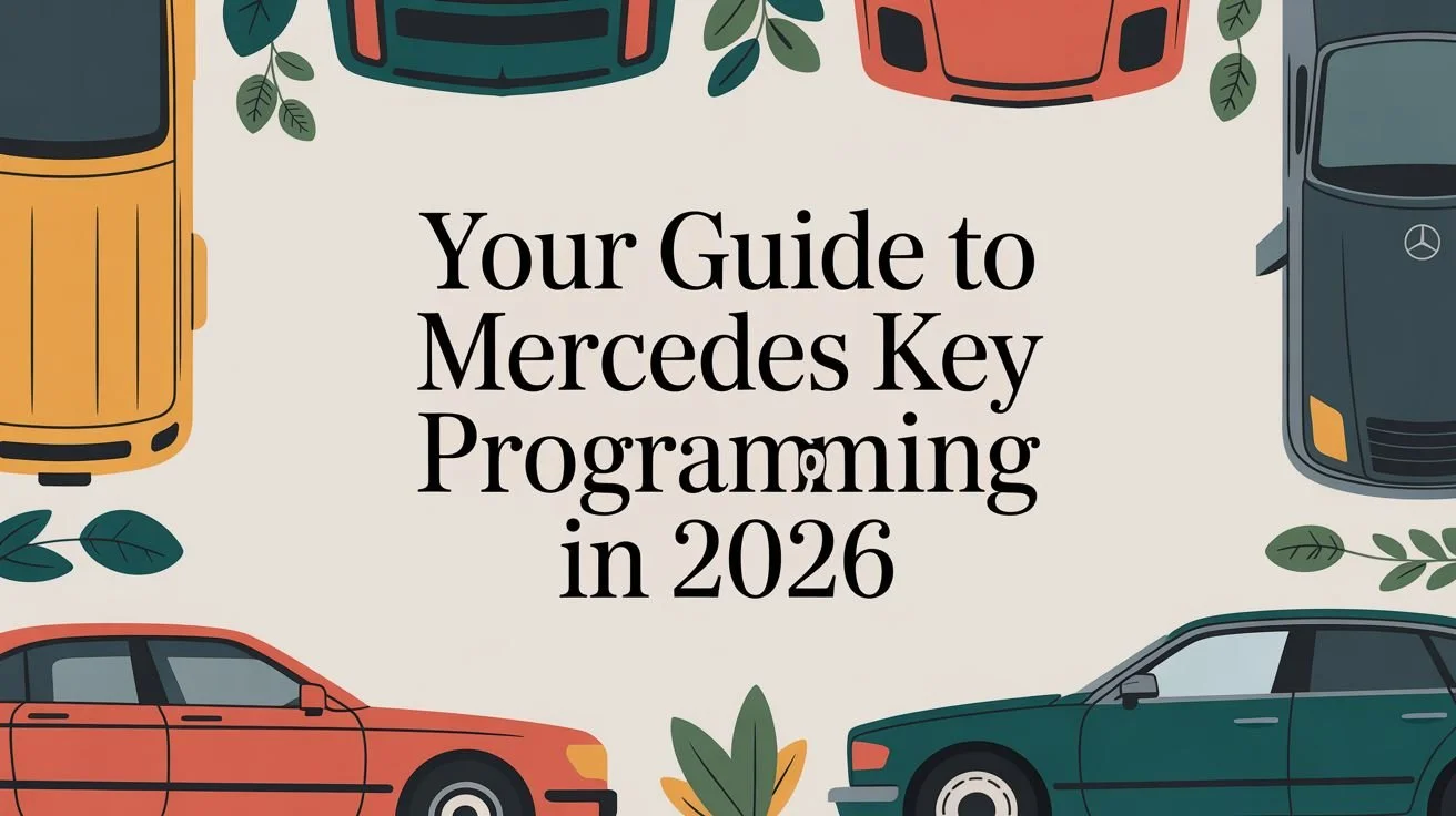 Your Guide to Mercedes Key Programming in 2026