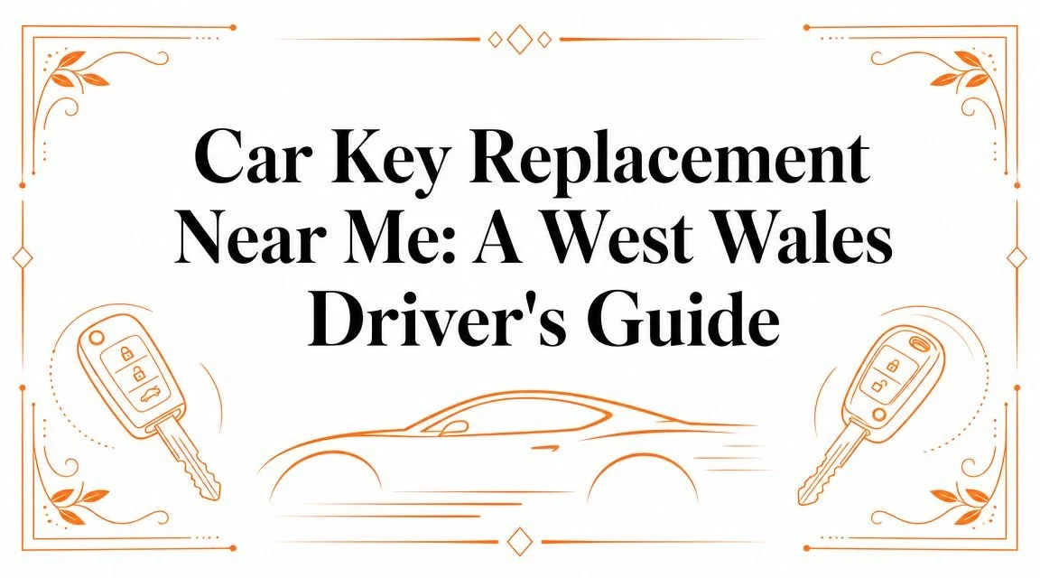 Car Key Replacement Near Me: A West Wales Driver's Guide