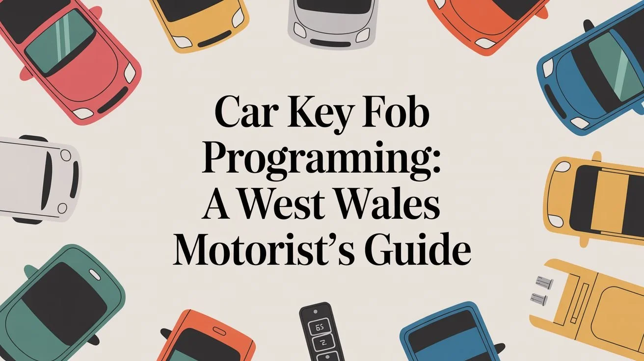 Car Key Fob Programming: A West Wales Motorist's Guide