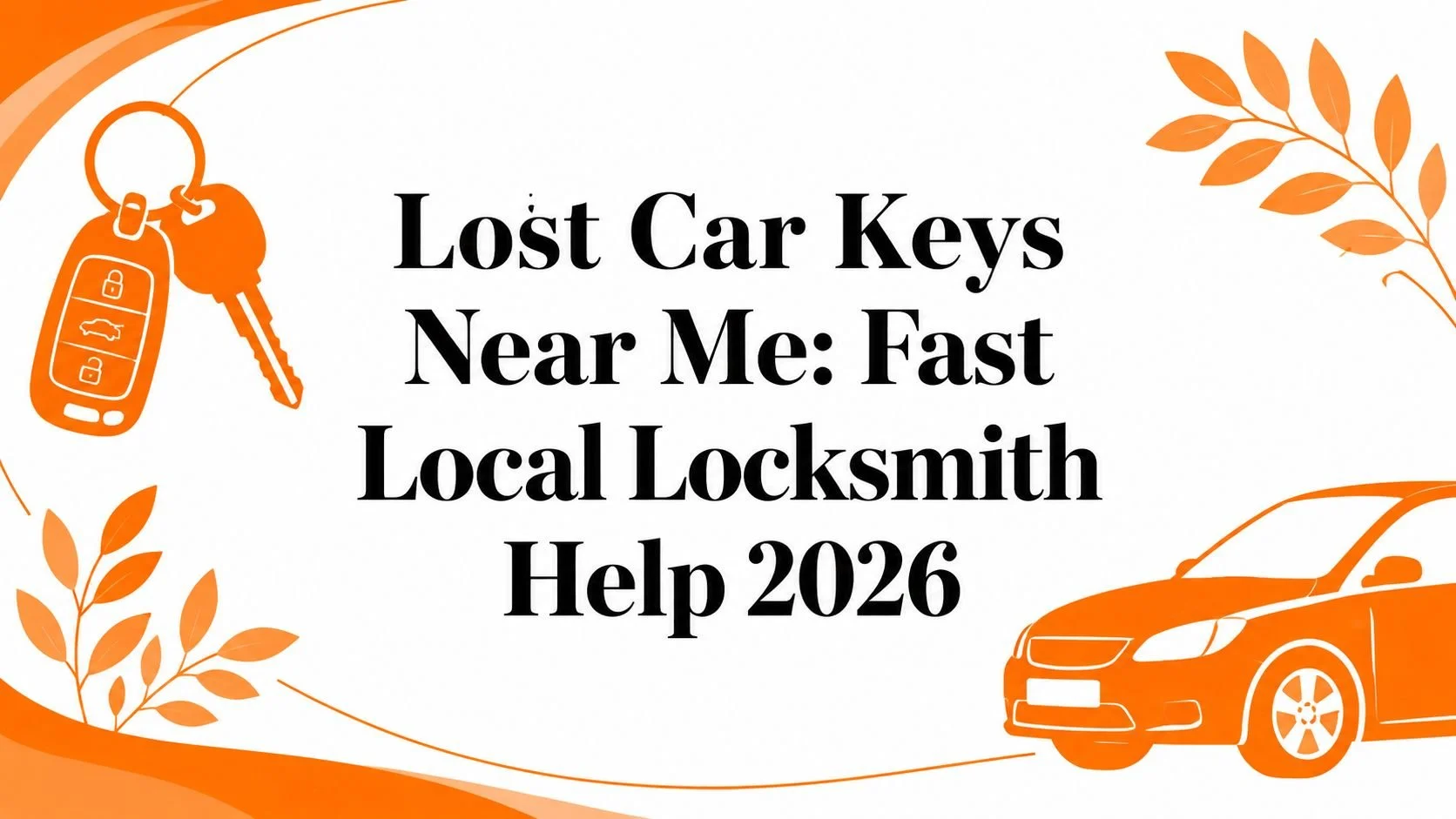 Lost Car Keys Near Me: Fast Local Locksmith Help 2026