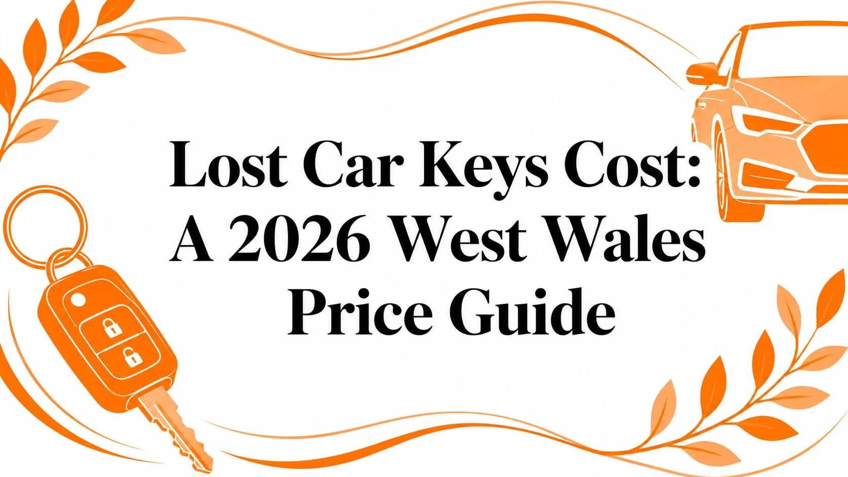 Lost Car Keys Cost: A 2026 West Wales Price Guide