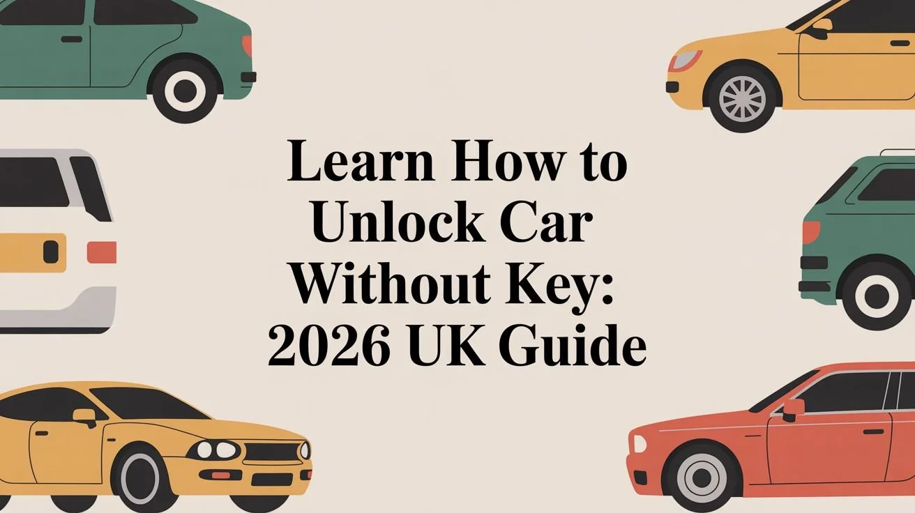 Learn How to Unlock Car Without Key: 2026 UK Guide