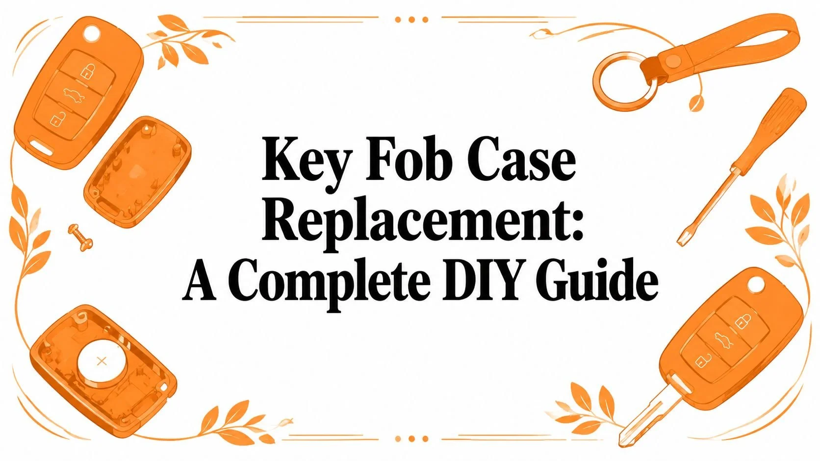 Key Fob Case Replacement: A Complete DIY Guide
