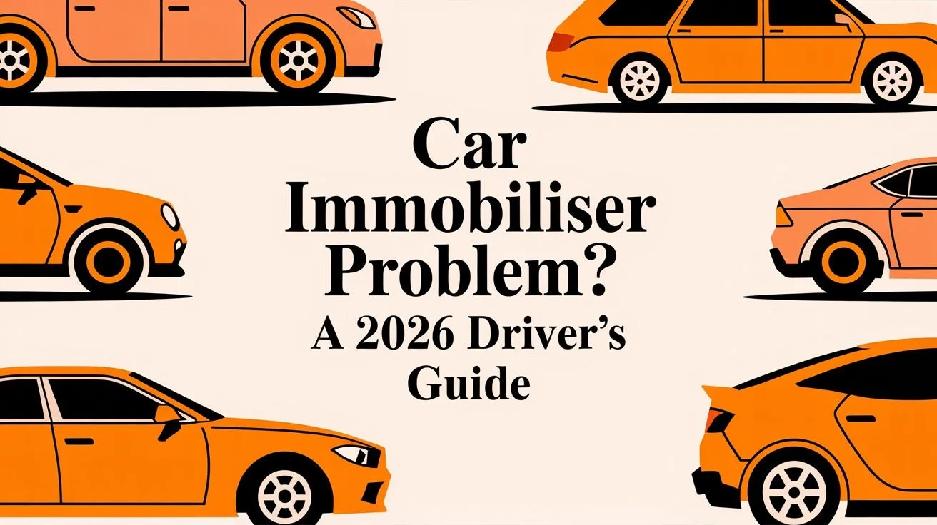 Car Immobiliser Problem? a 2026 Driver's Guide