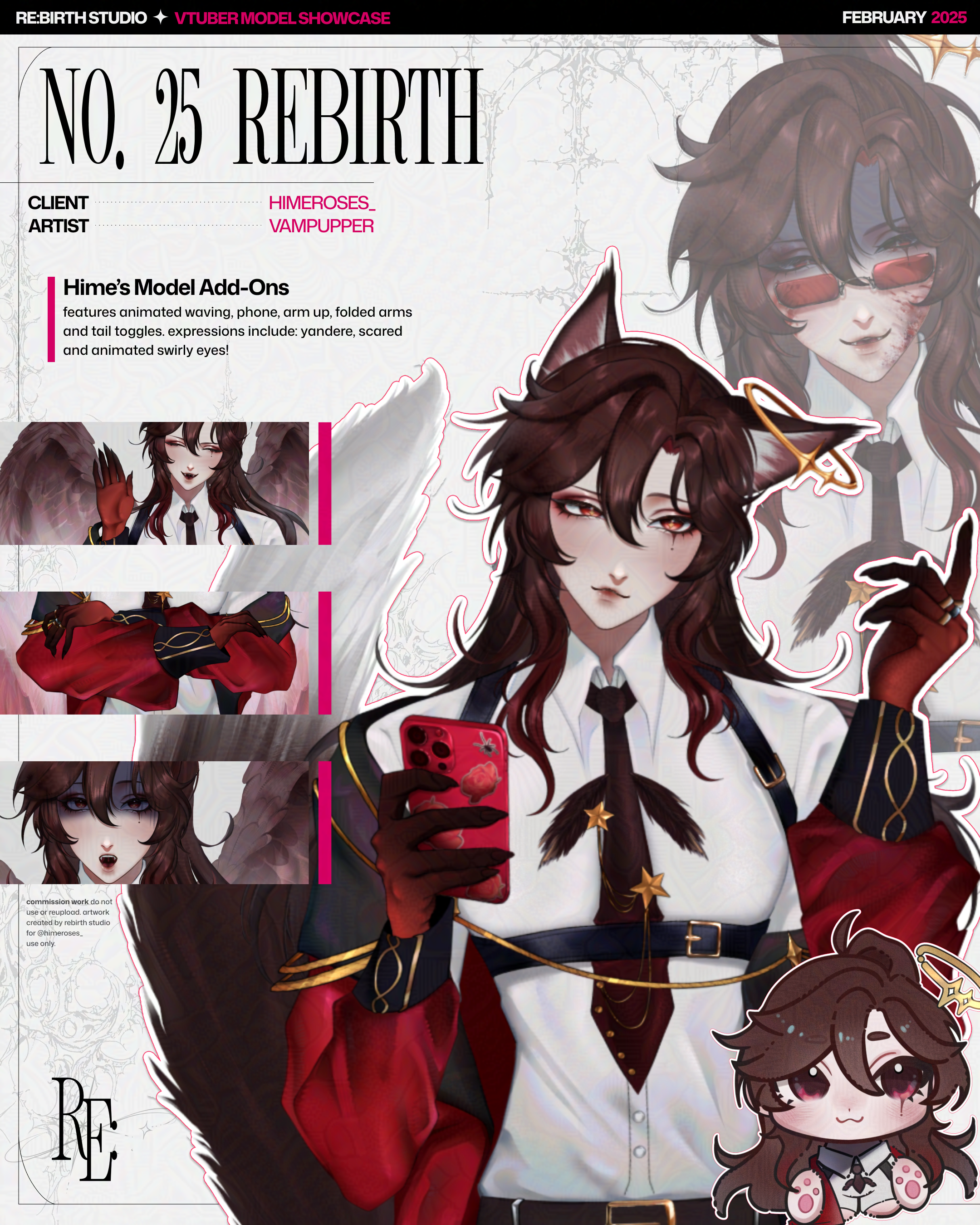 ARM TOGGLES + EXPRESSION ADD-ONS FOR: HIME