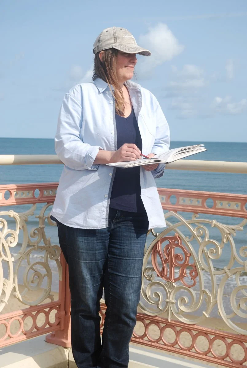 Alison Bradley Sketching