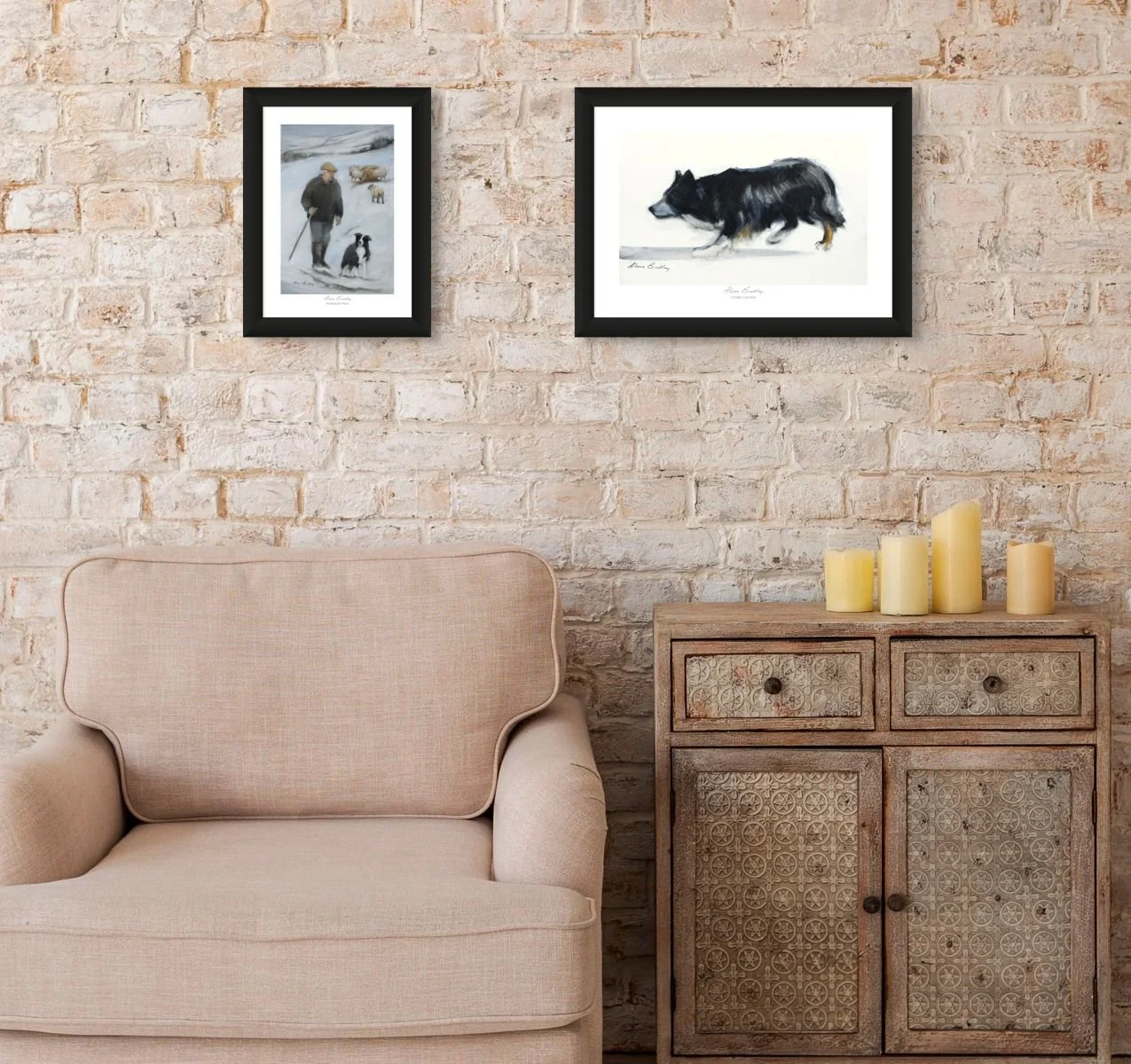 Rural life artworks