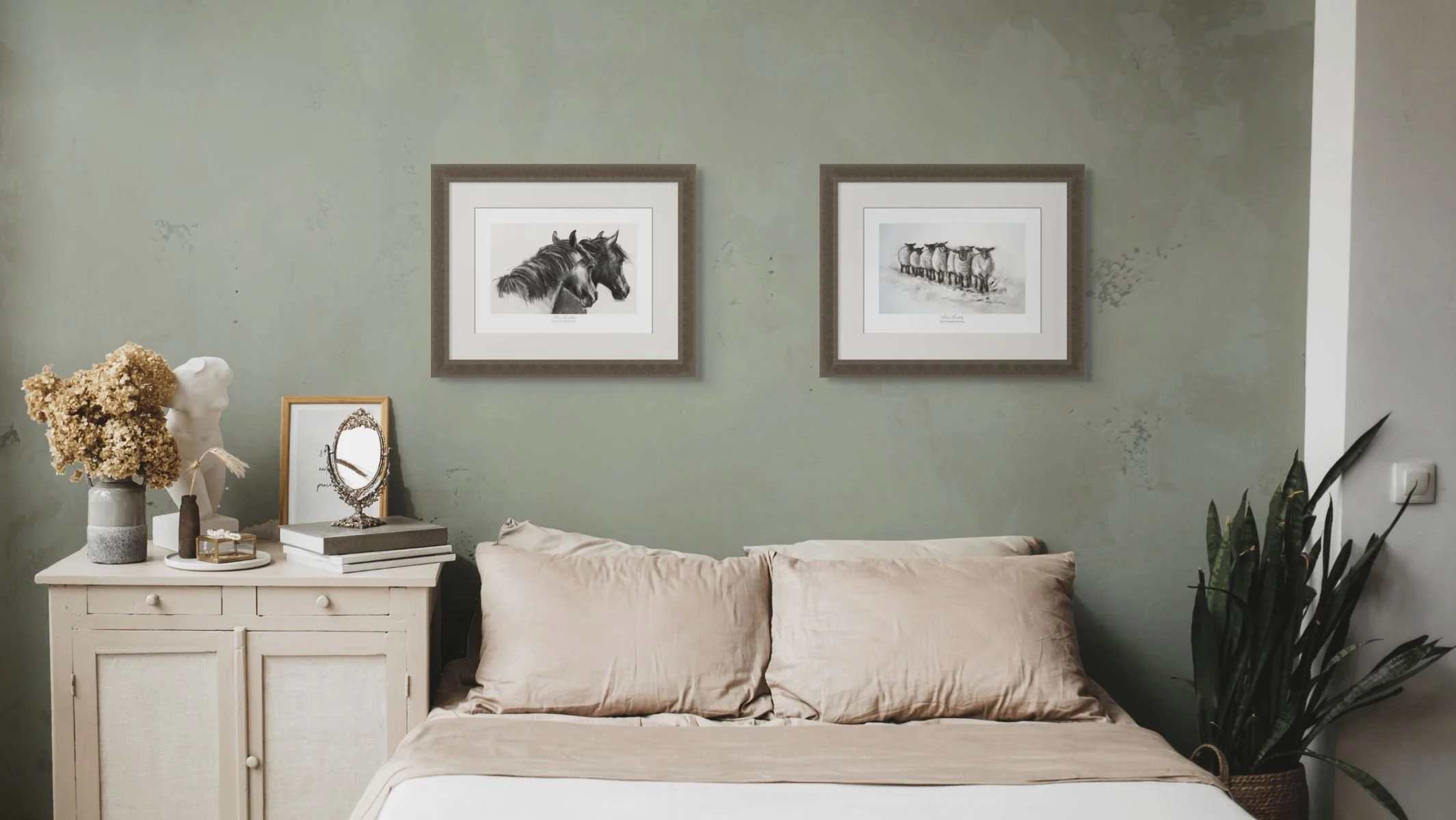 Rural life artworks