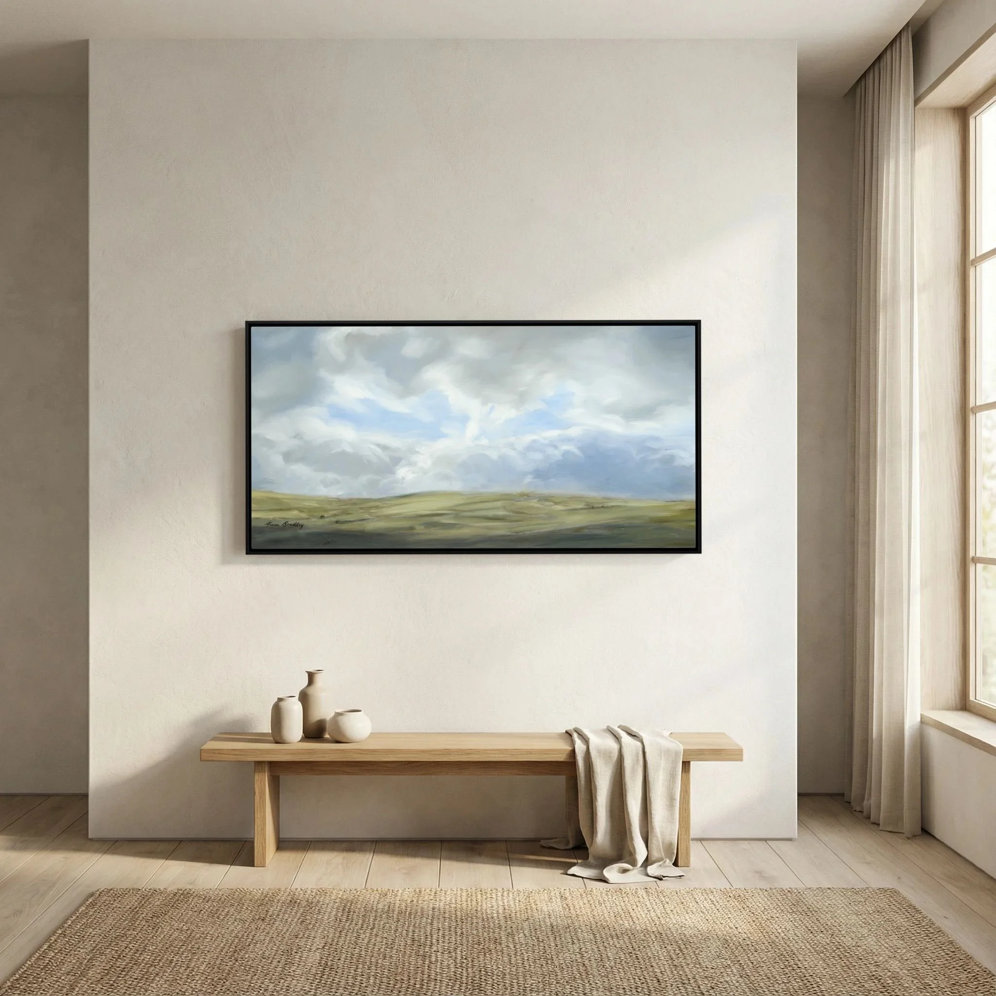 Moorland sunburst hanging