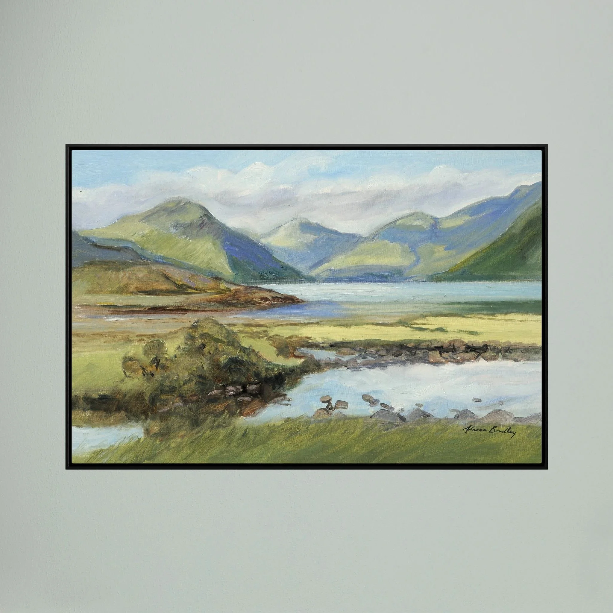 summer light wastwater hanging