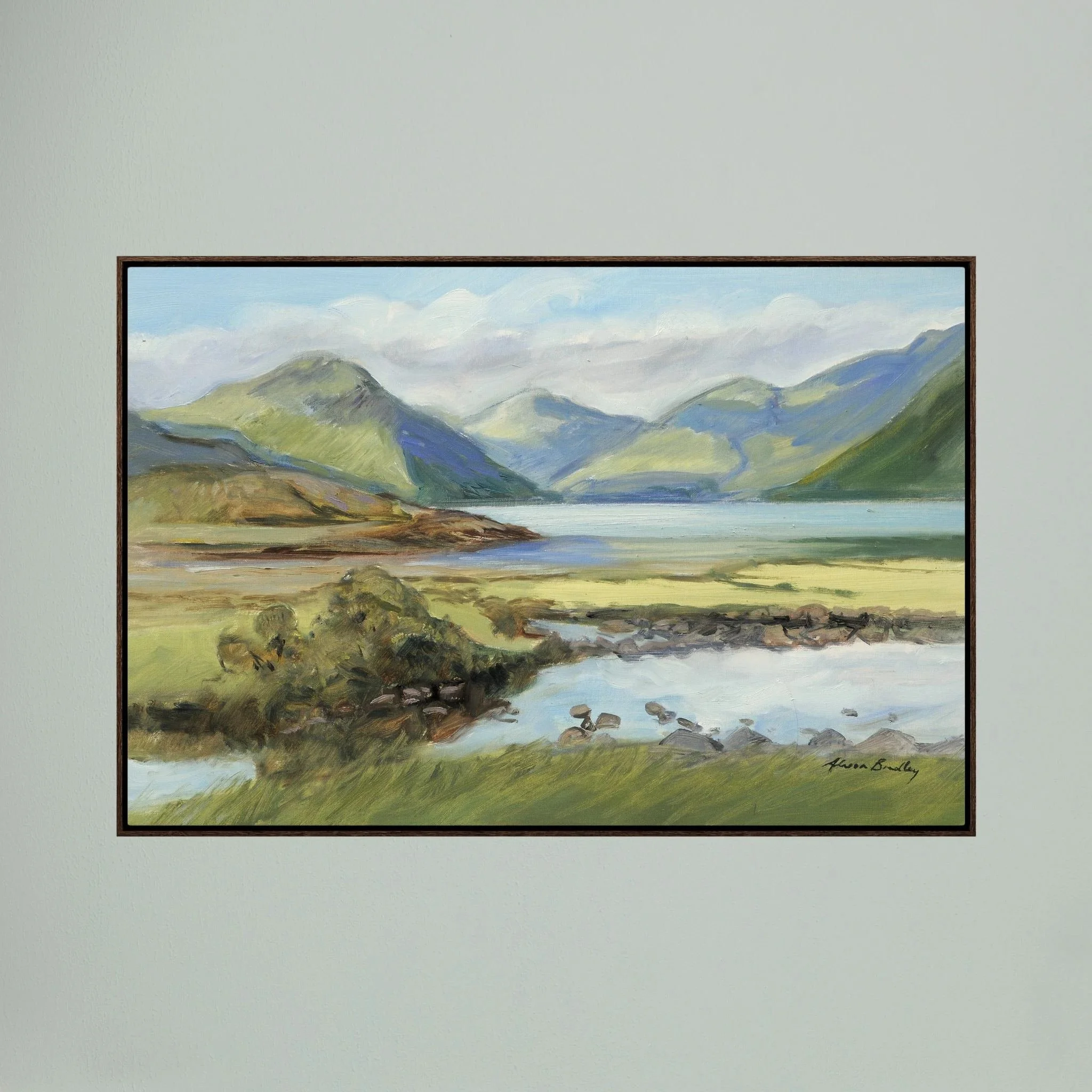 summer light wastwater hanging