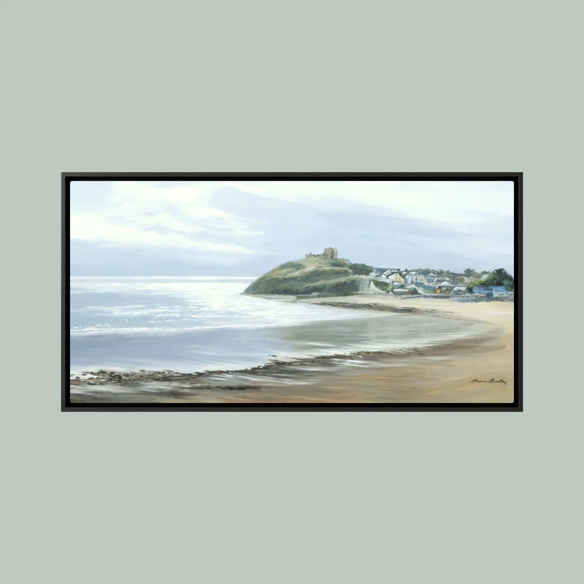 summer light criccieth hanging