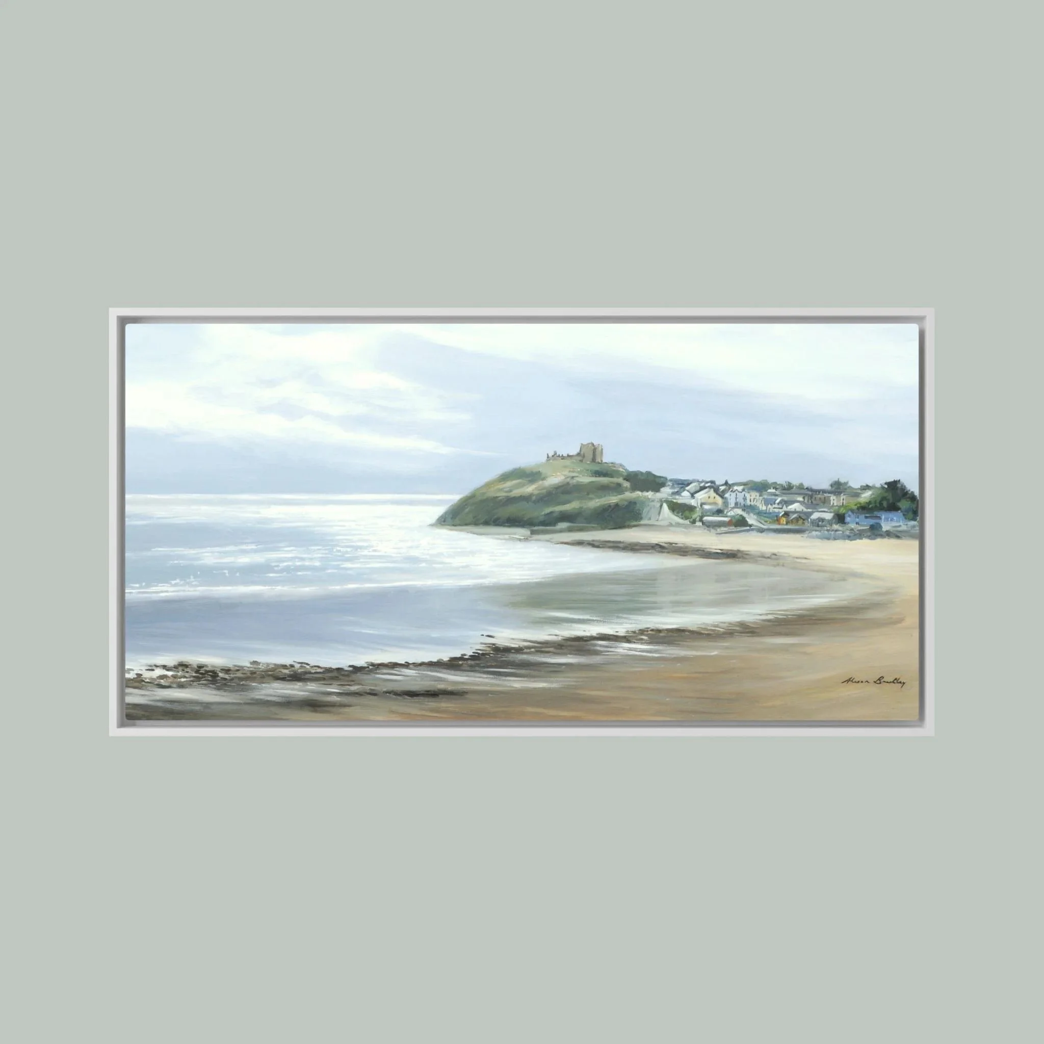 summer light criccieth hanging